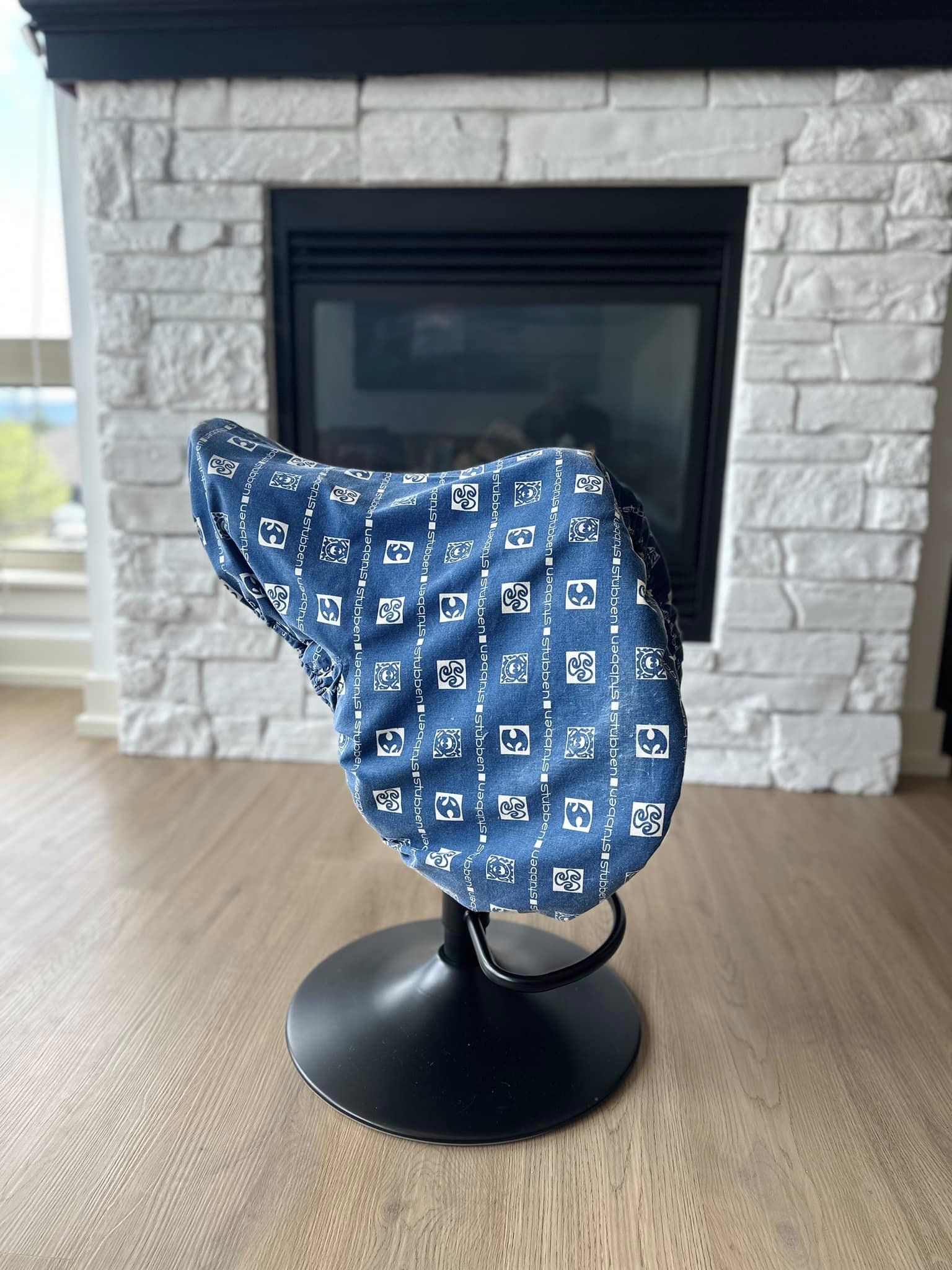 CUSTOM SADDLE BAR/COUNTER STOOL