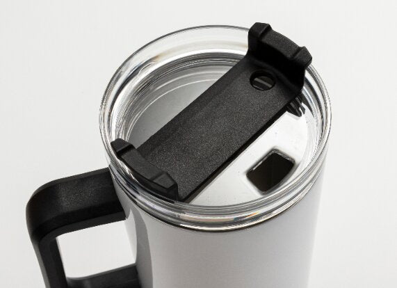 FUCK TRUDEAU - 40oz Double Insulated Travel Mug with Handle & Straw