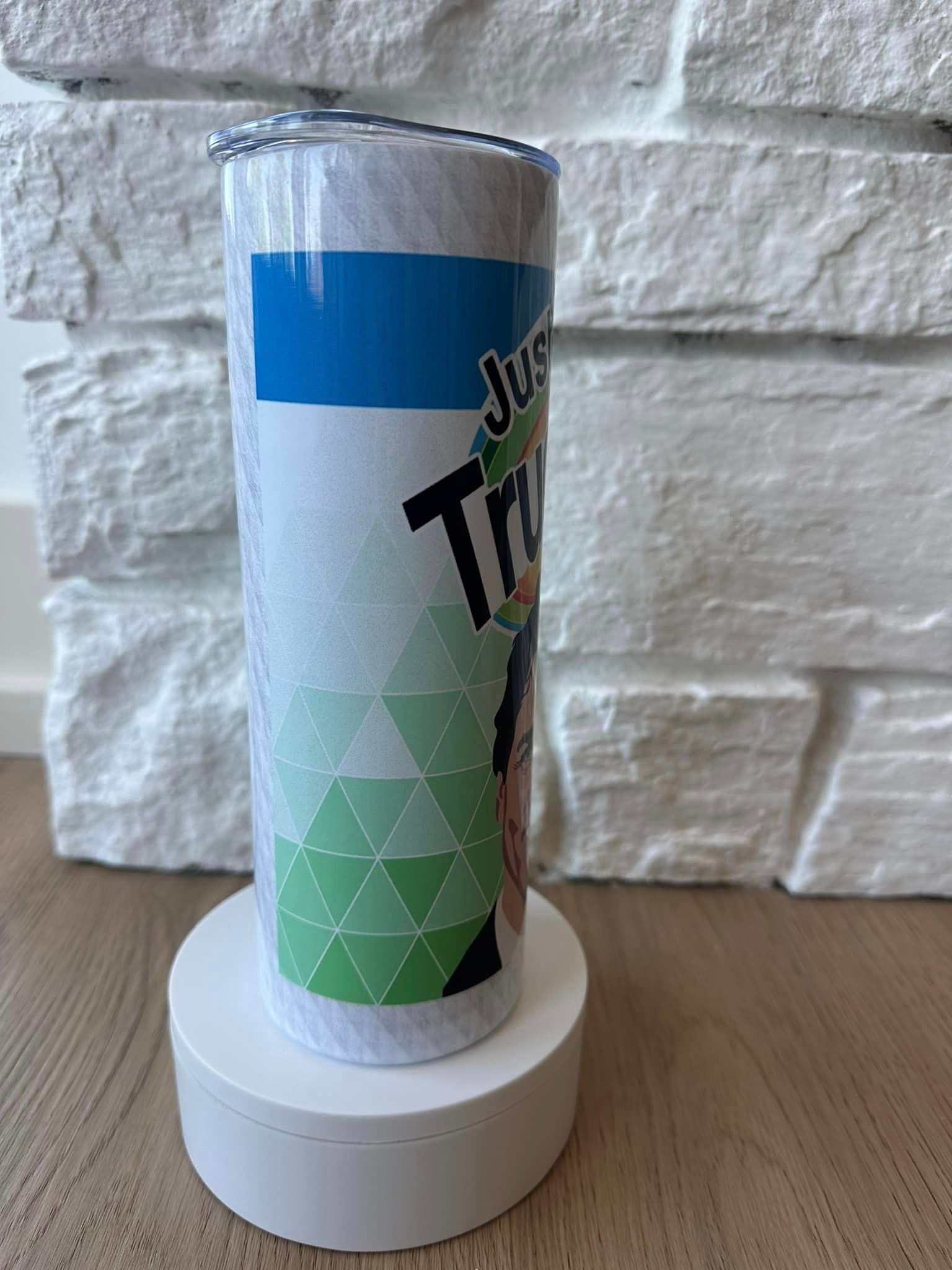 Justin Trudeau, The Quicker Fucker Upper - Design 2 - 20oz Skinny Tumbler