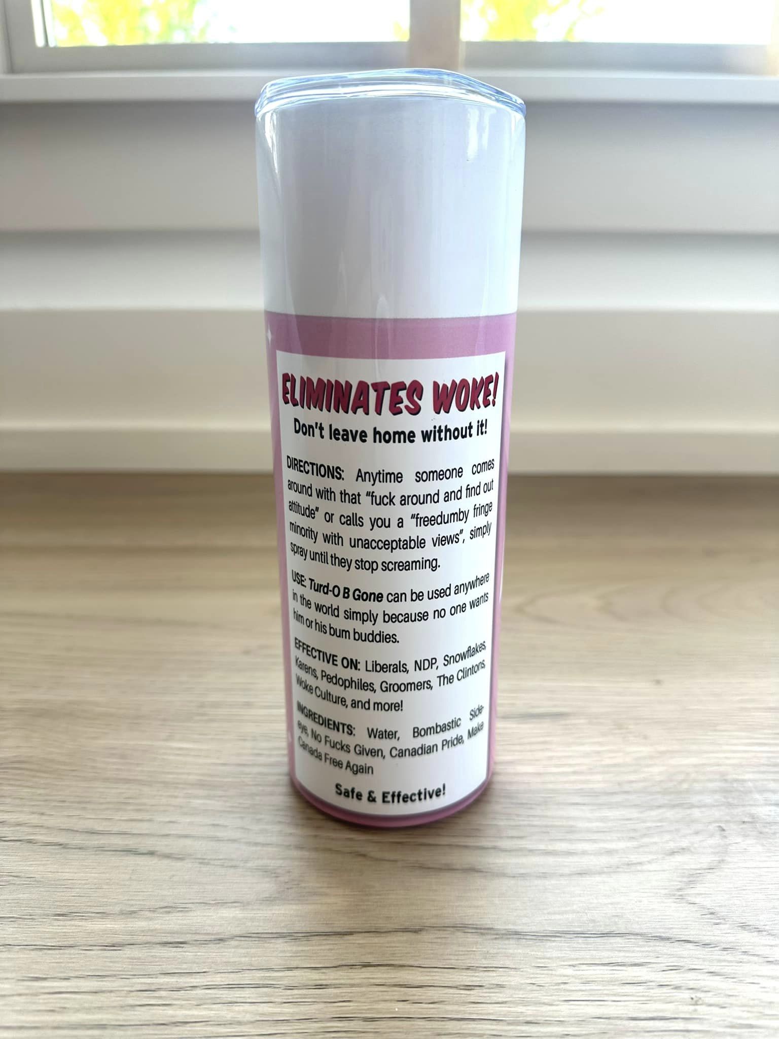 TURD-0 BE GONE - 20oz Skinny Tumbler