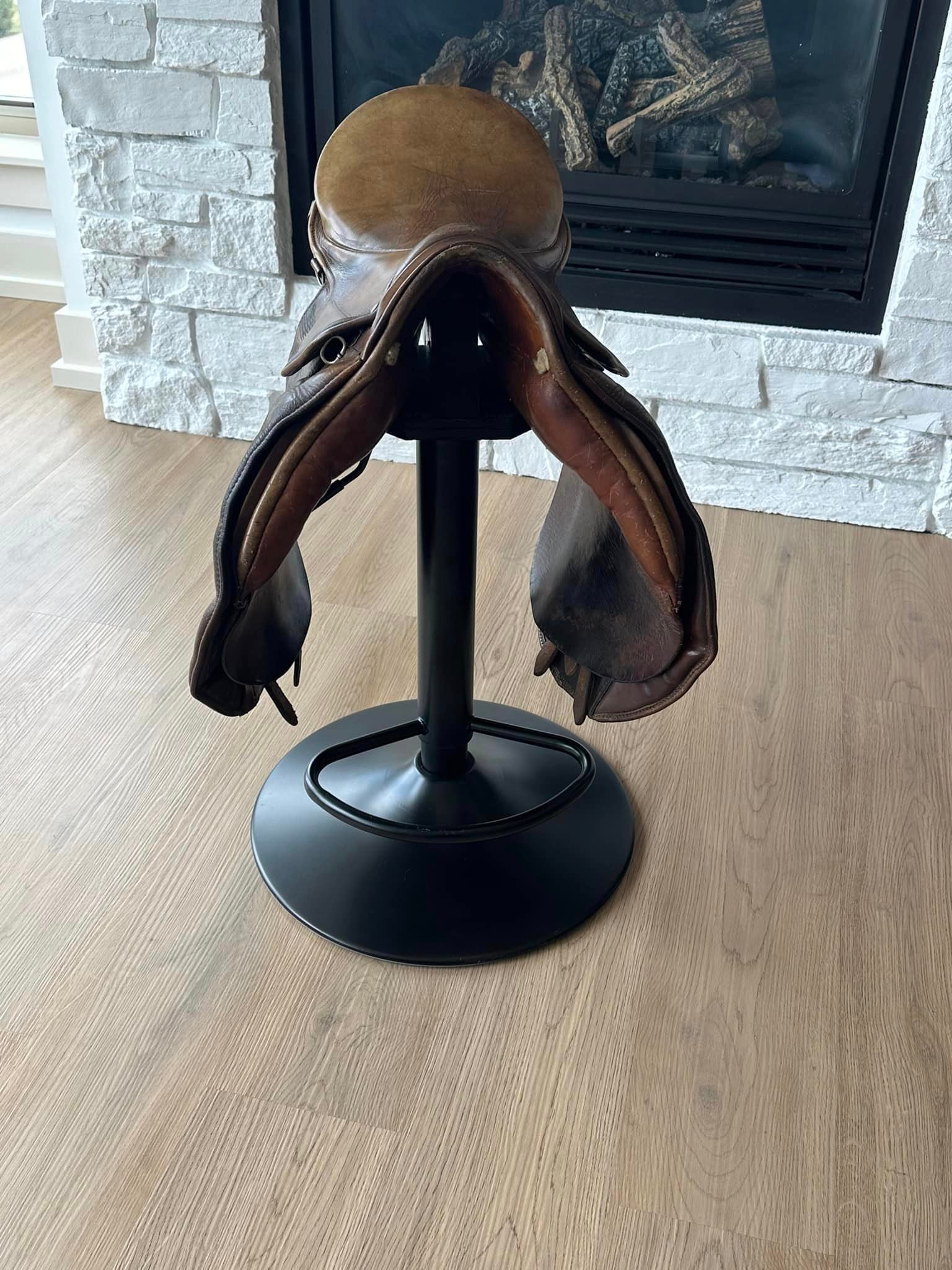 CUSTOM SADDLE BAR/COUNTER STOOL