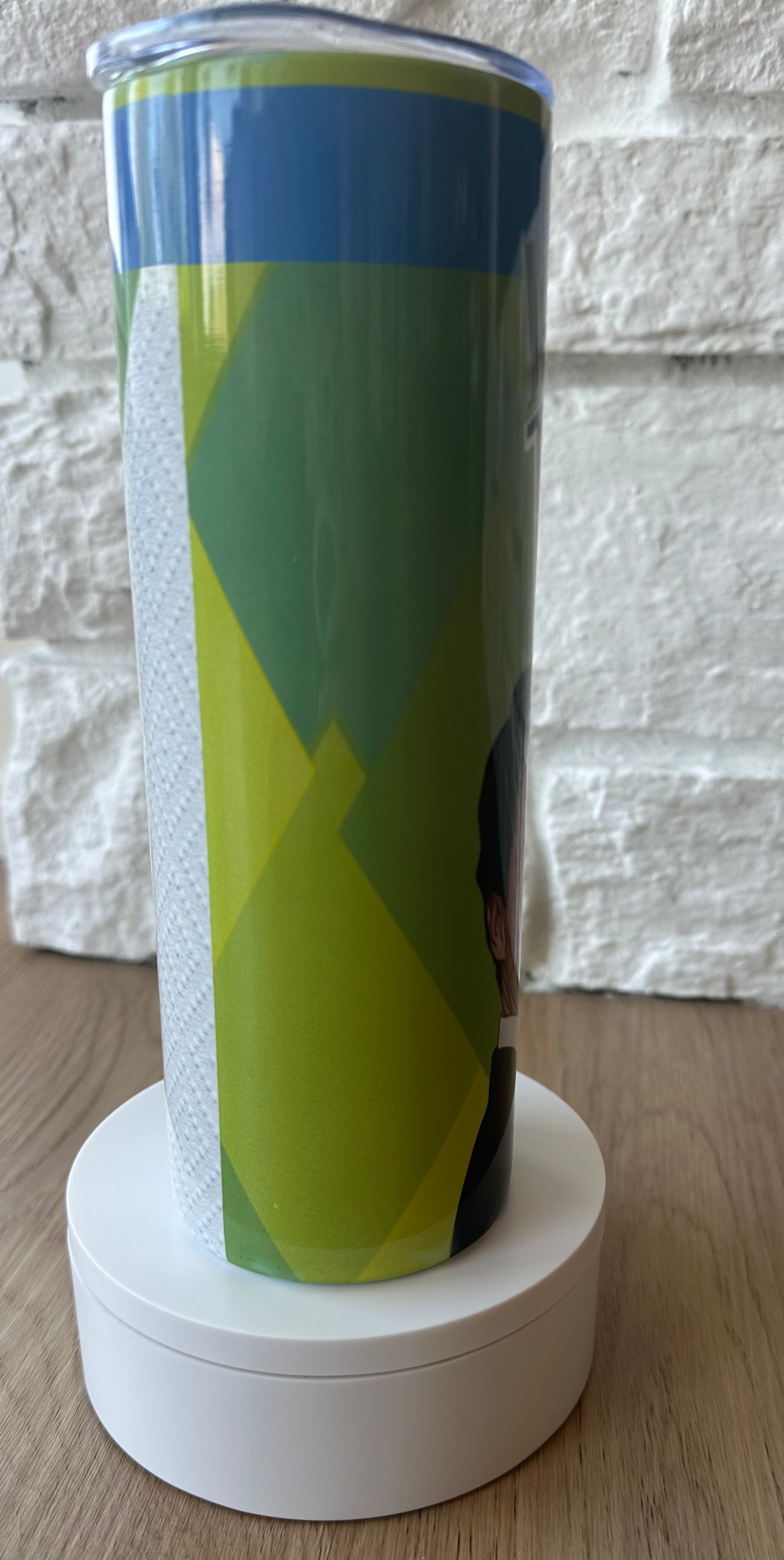 Justin Trudeau, The Quicker Fucker Upper - Design 1 - 20oz Skinny Tumbler