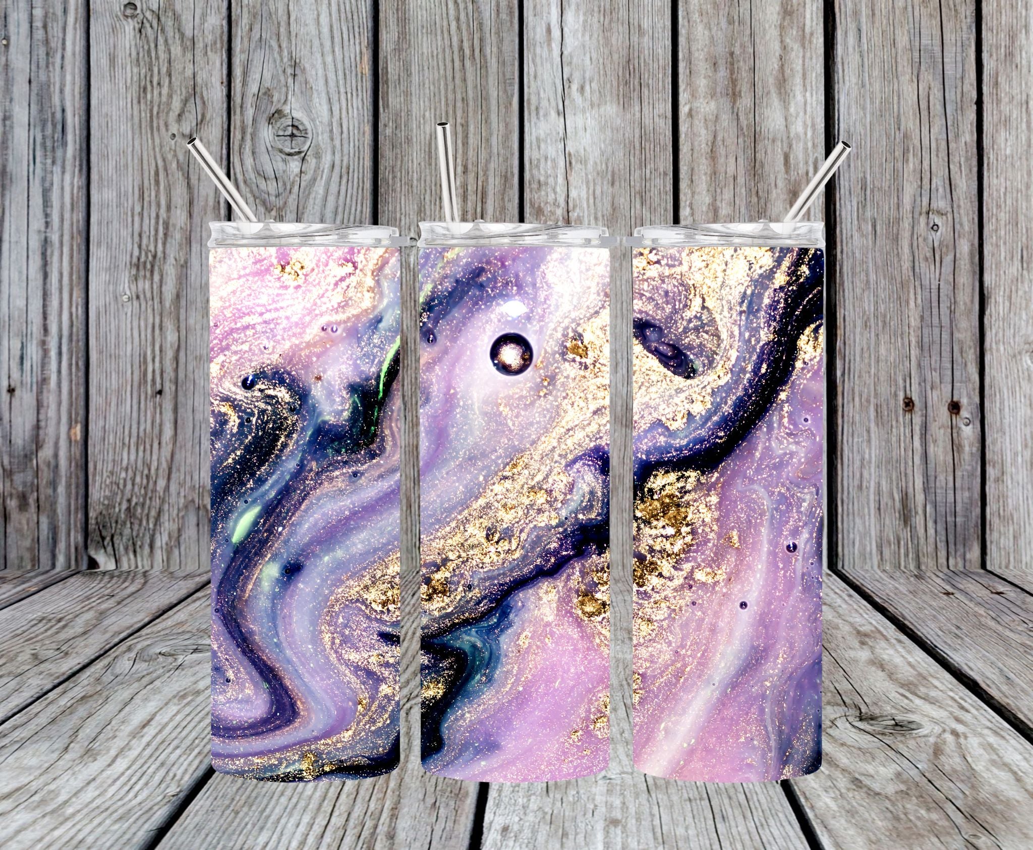 Design 1 - 20oz Skinny Tumbler