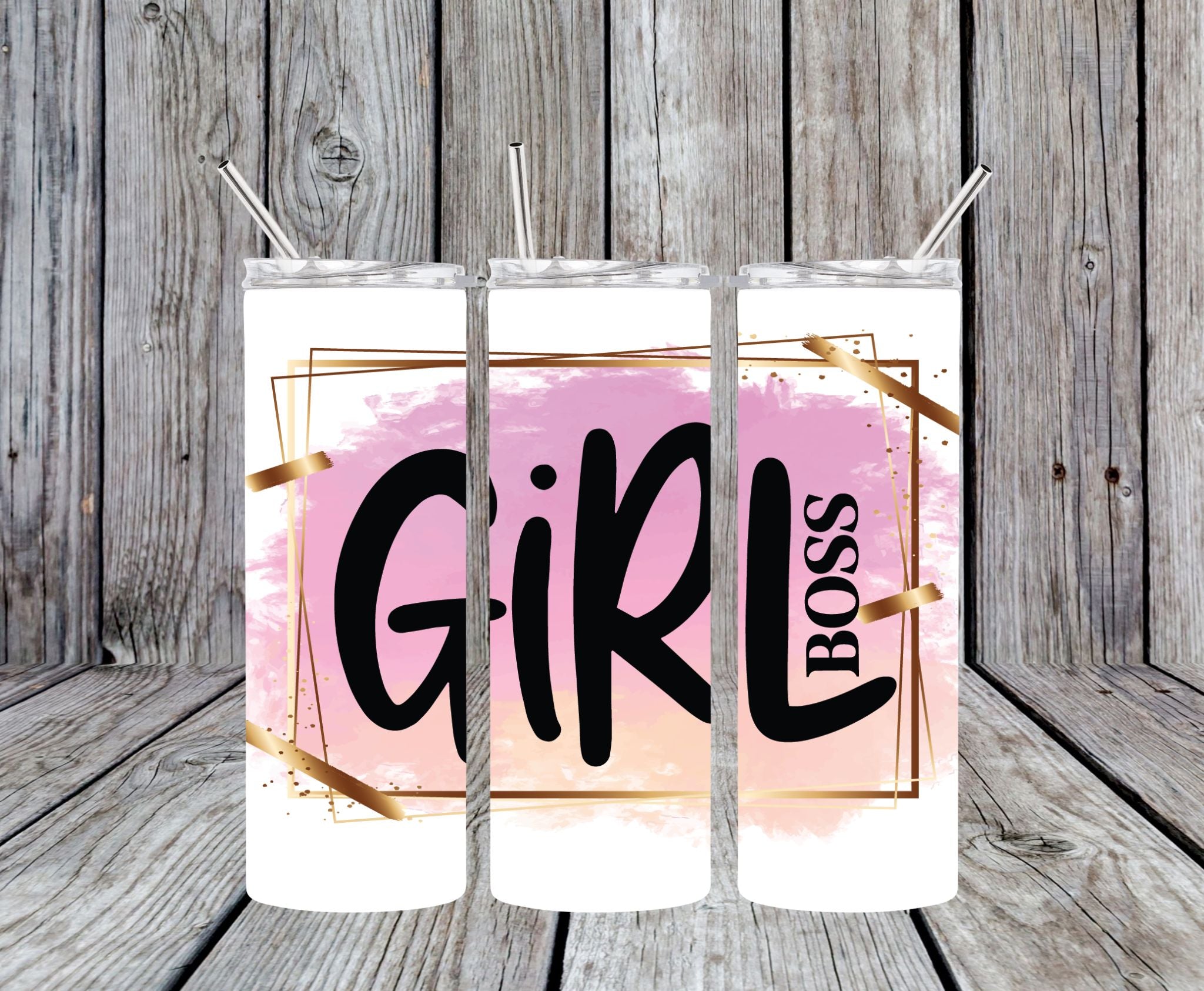 Girl Boss - 20oz Skinny Tumbler
