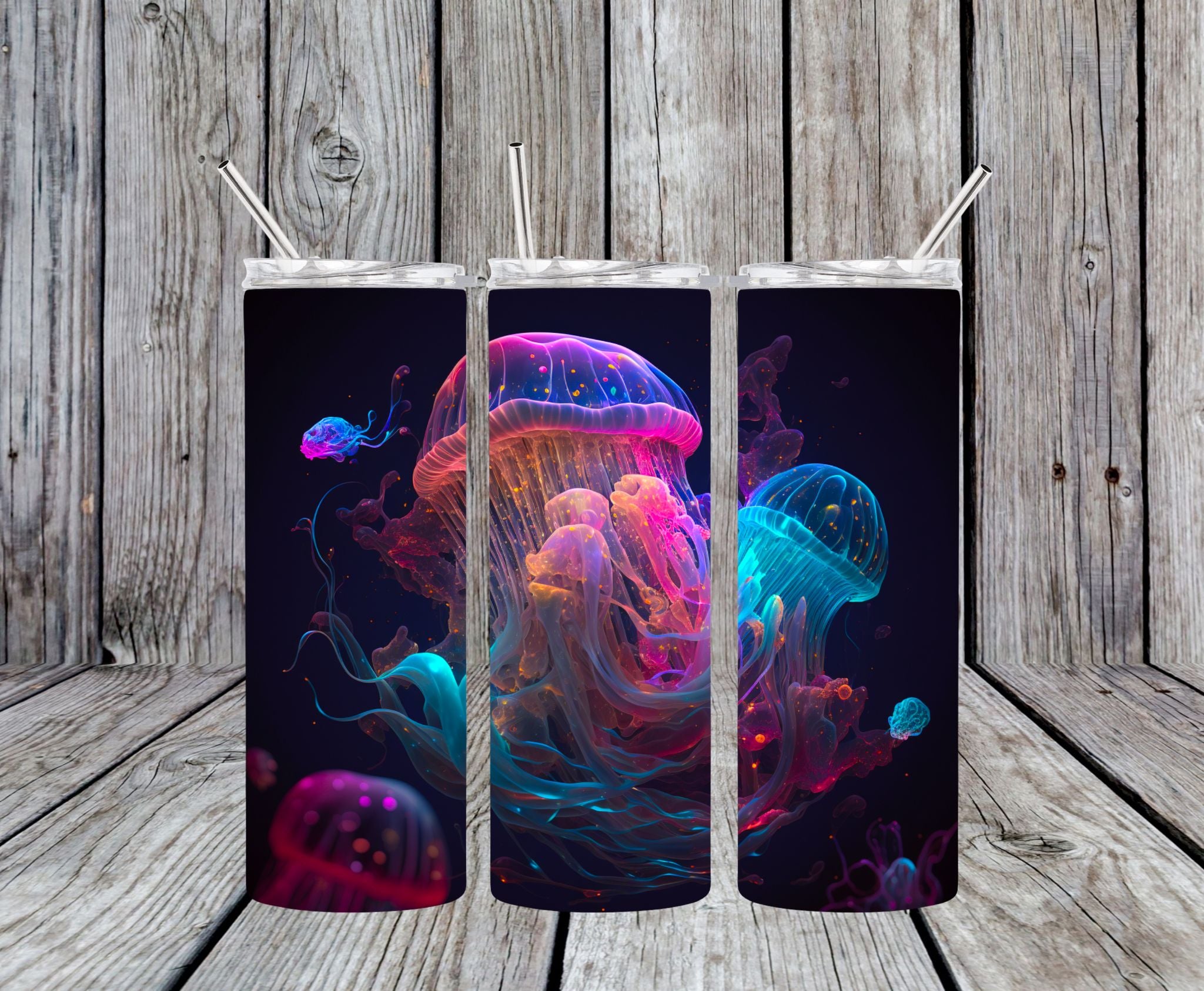 Jelly Fish - 20oz Skinny Tumbler