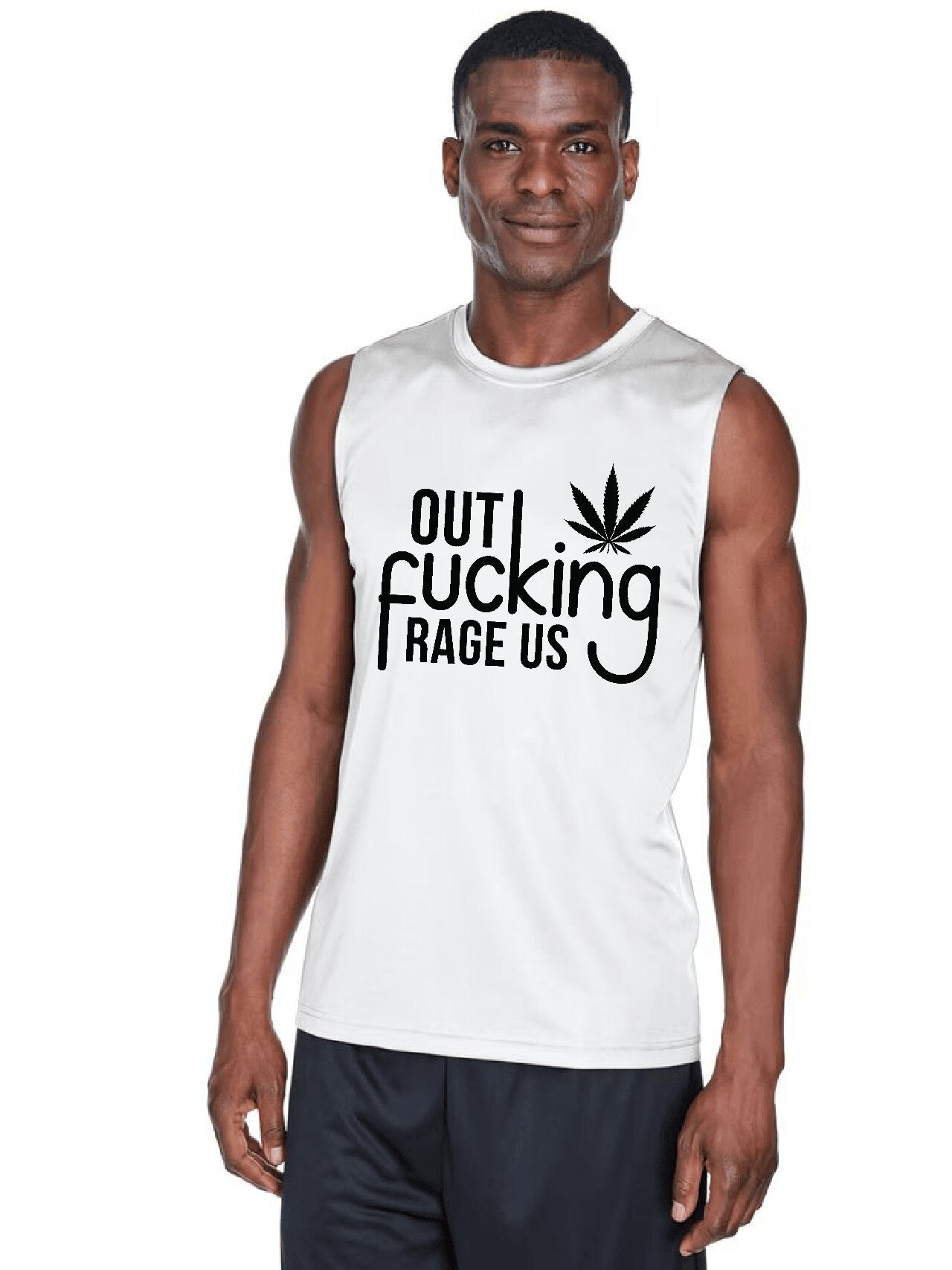 Out Fucking Rage Us - Tank Top