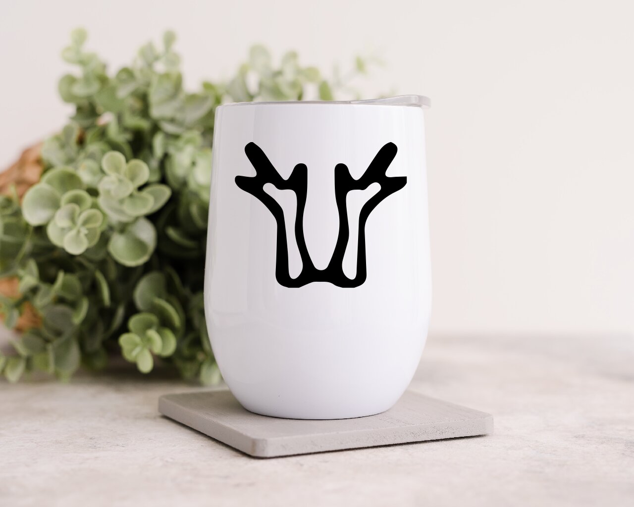 Rheinlander Warmblood Brand 12oz Insulated Wine Tumbler