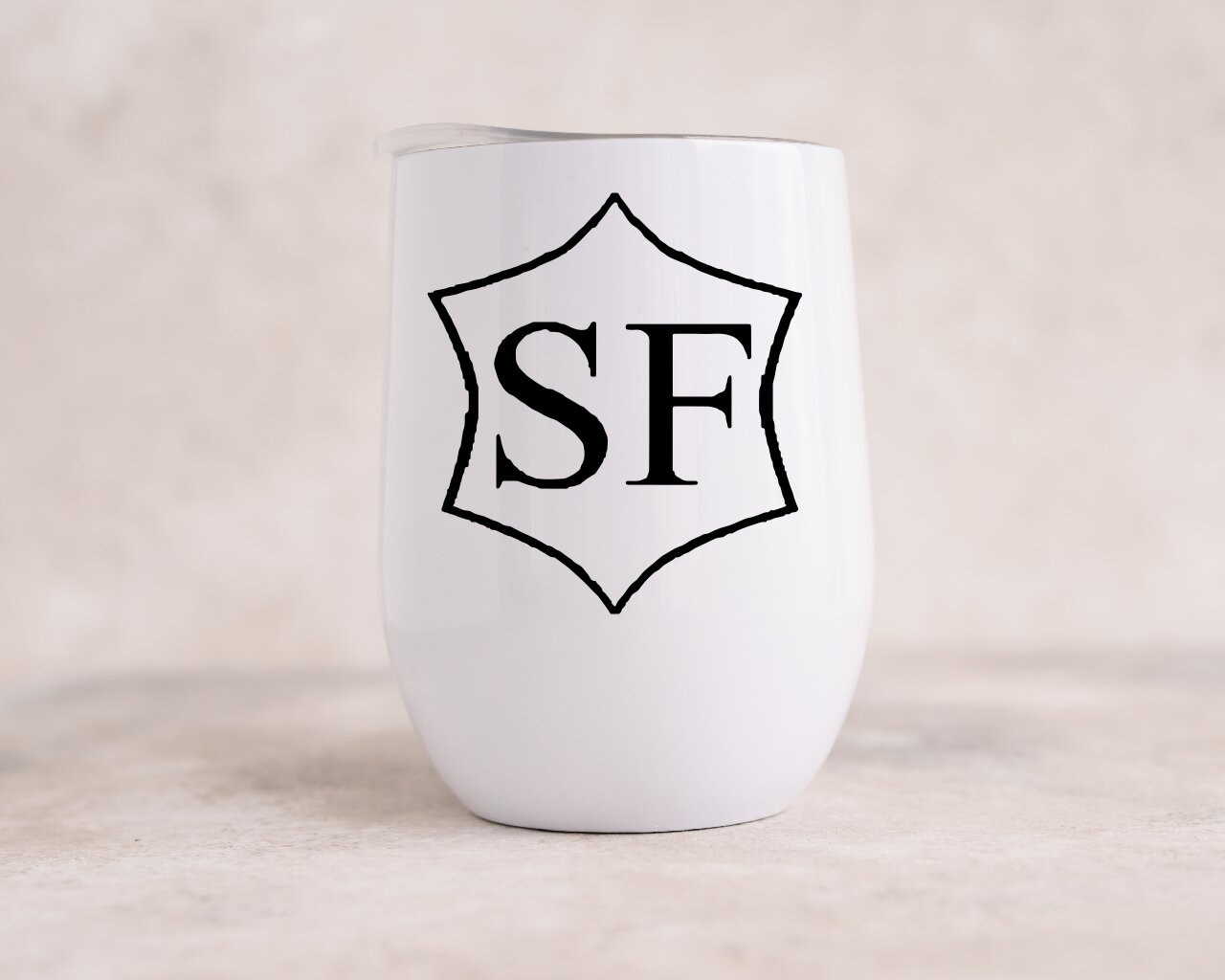 Selle Français Brand 12oz Insulated Wine Tumbler