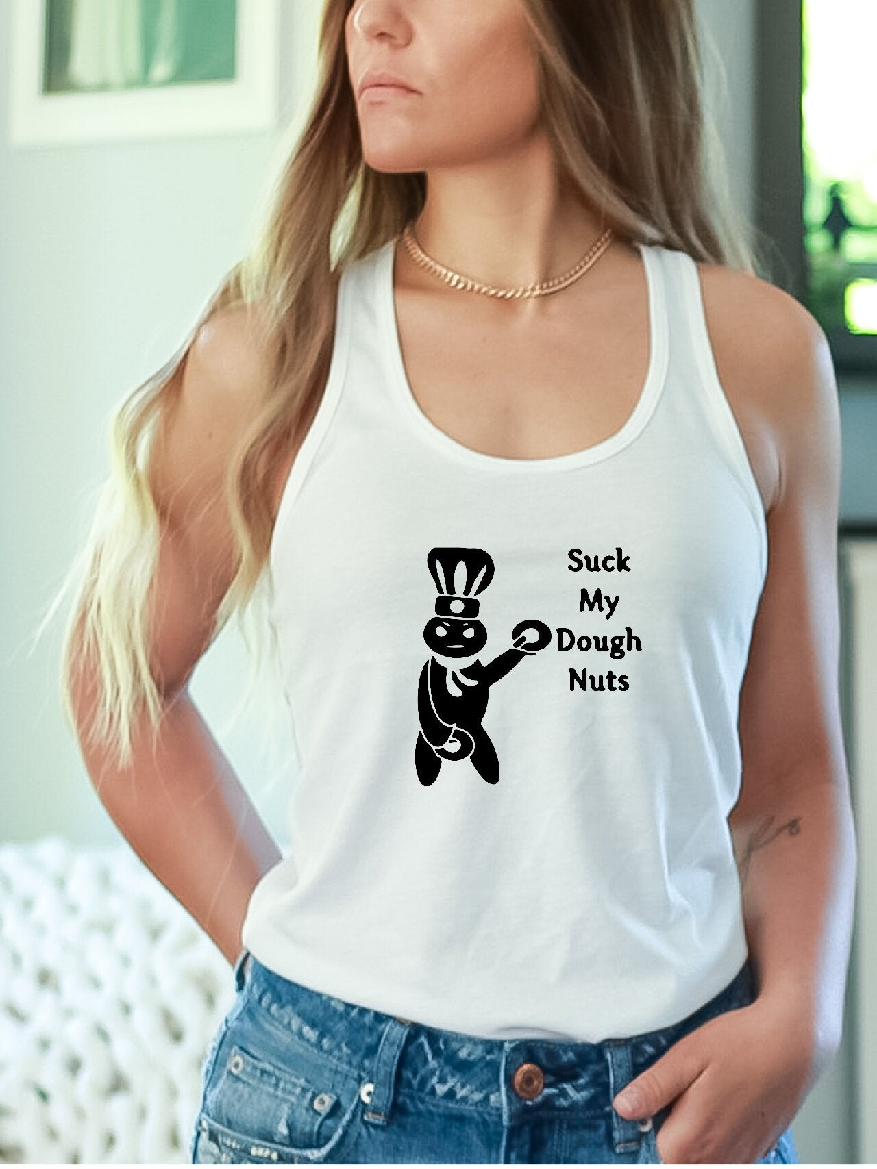 Suck My Dough Nuts - Tank Top