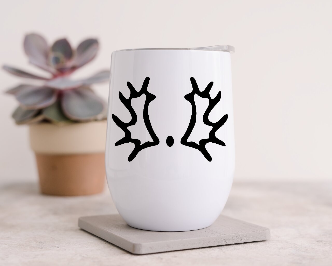 Trakehner Brand 12oz Insulated Wine Tumbler