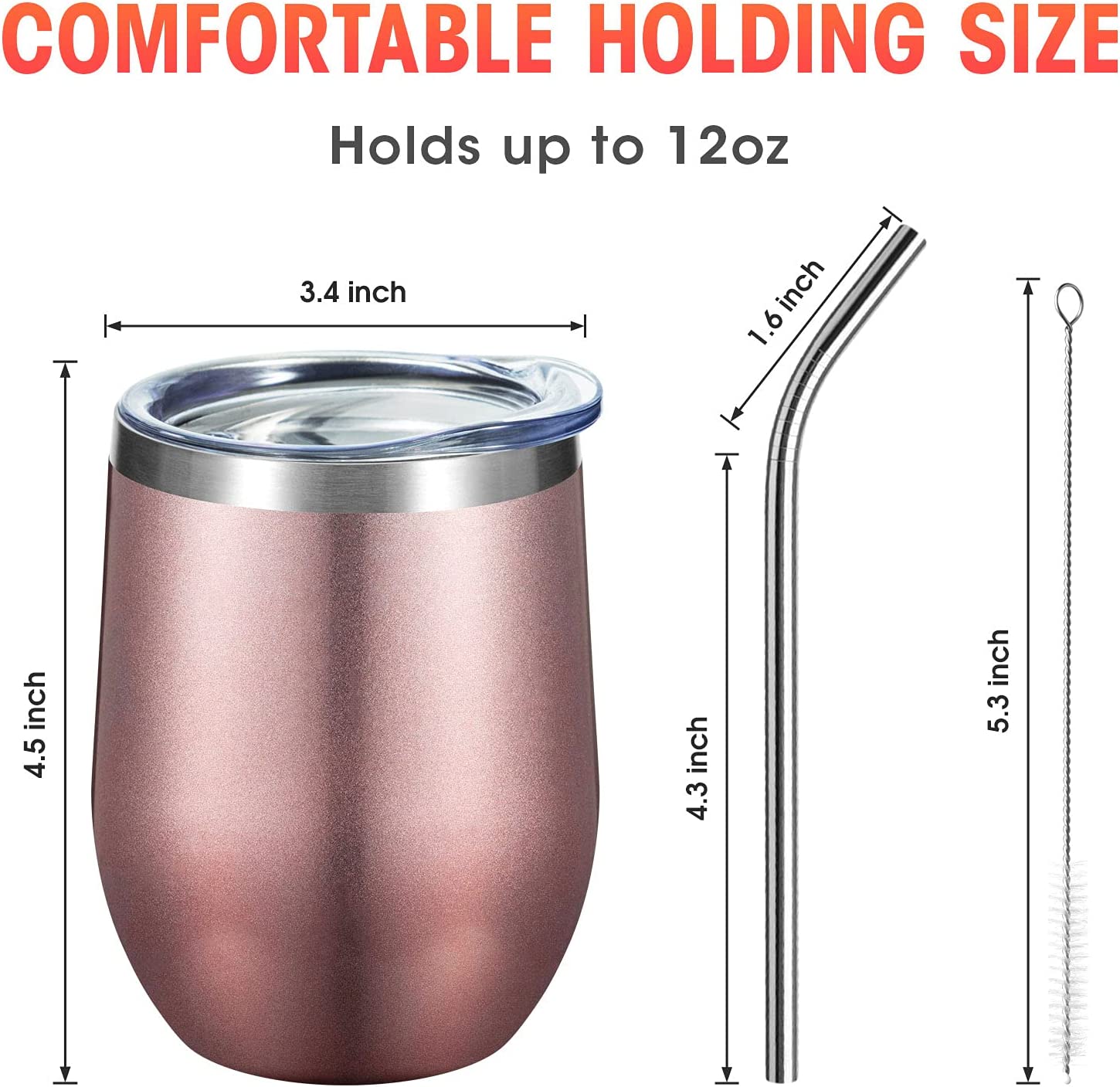 Personalized 12oz Wine Tumbler