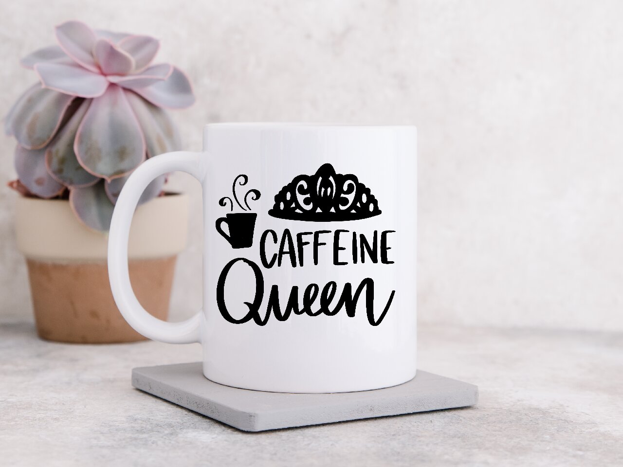 Caffeine Queen DESIGN 2 - Coffee Mug