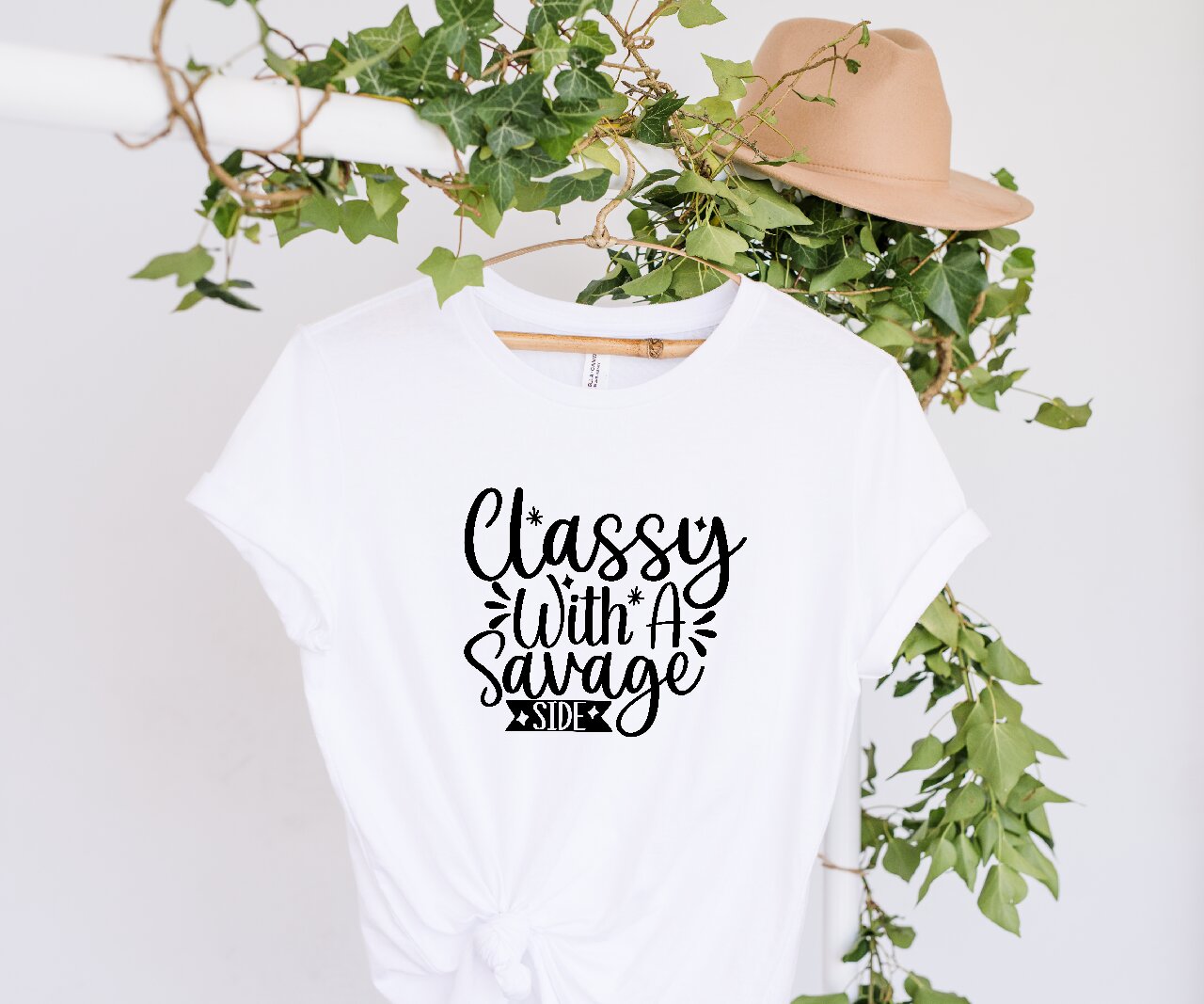 Classy With A Savage Side - T-Shirt