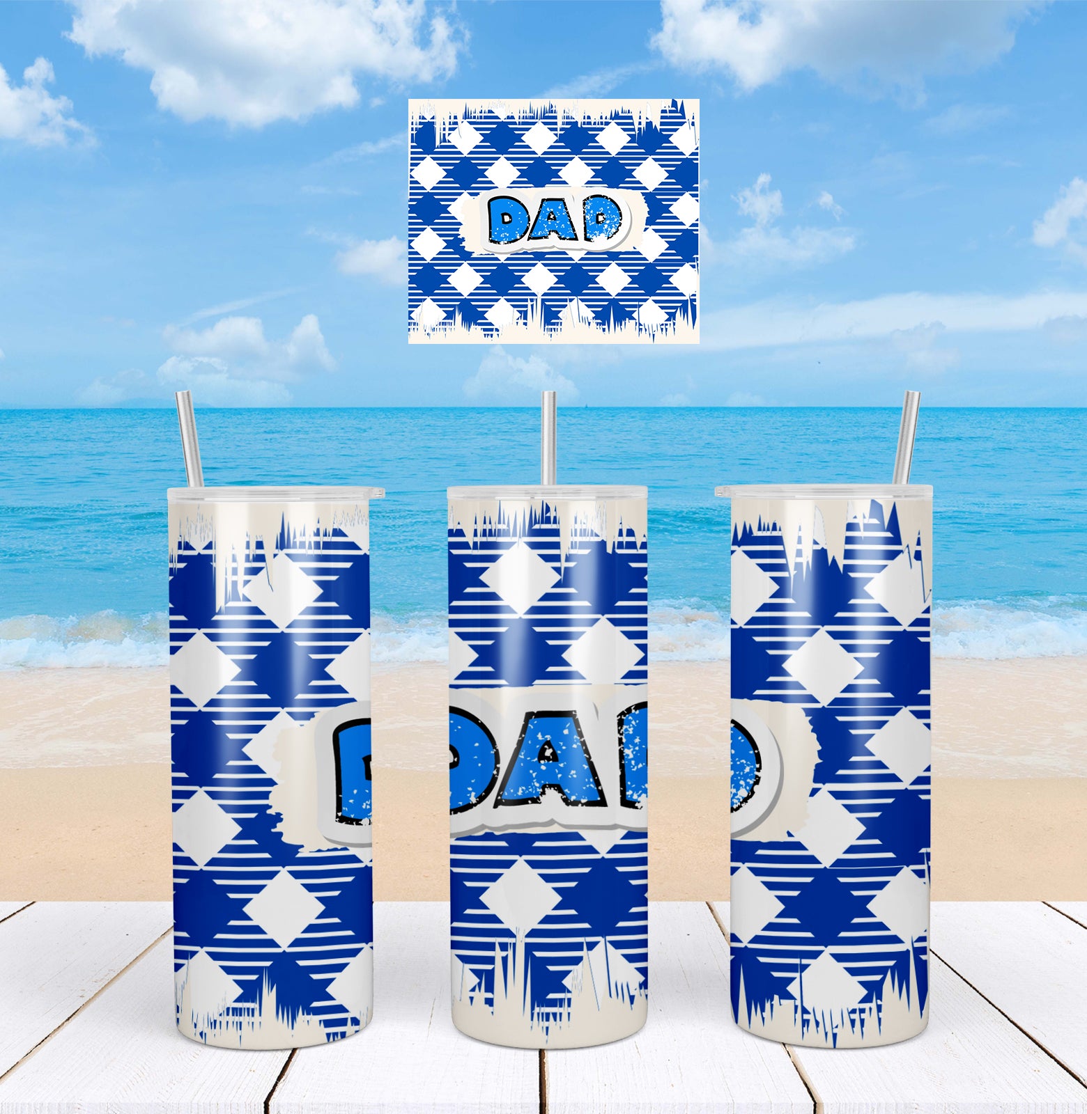 DAD - 20oz Skinny Tumbler