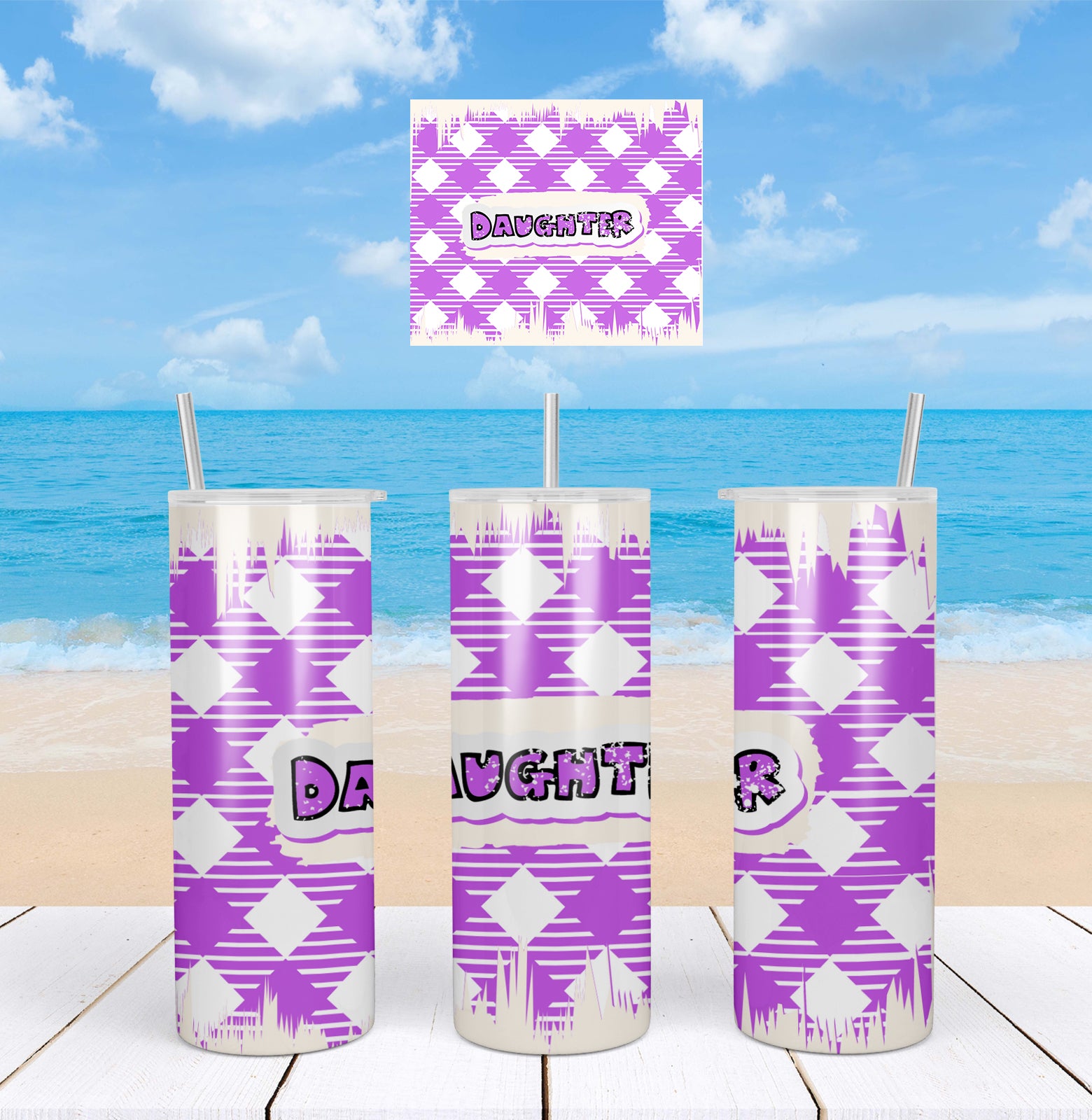 DAUGHTER - 20oz Skinny Tumbler