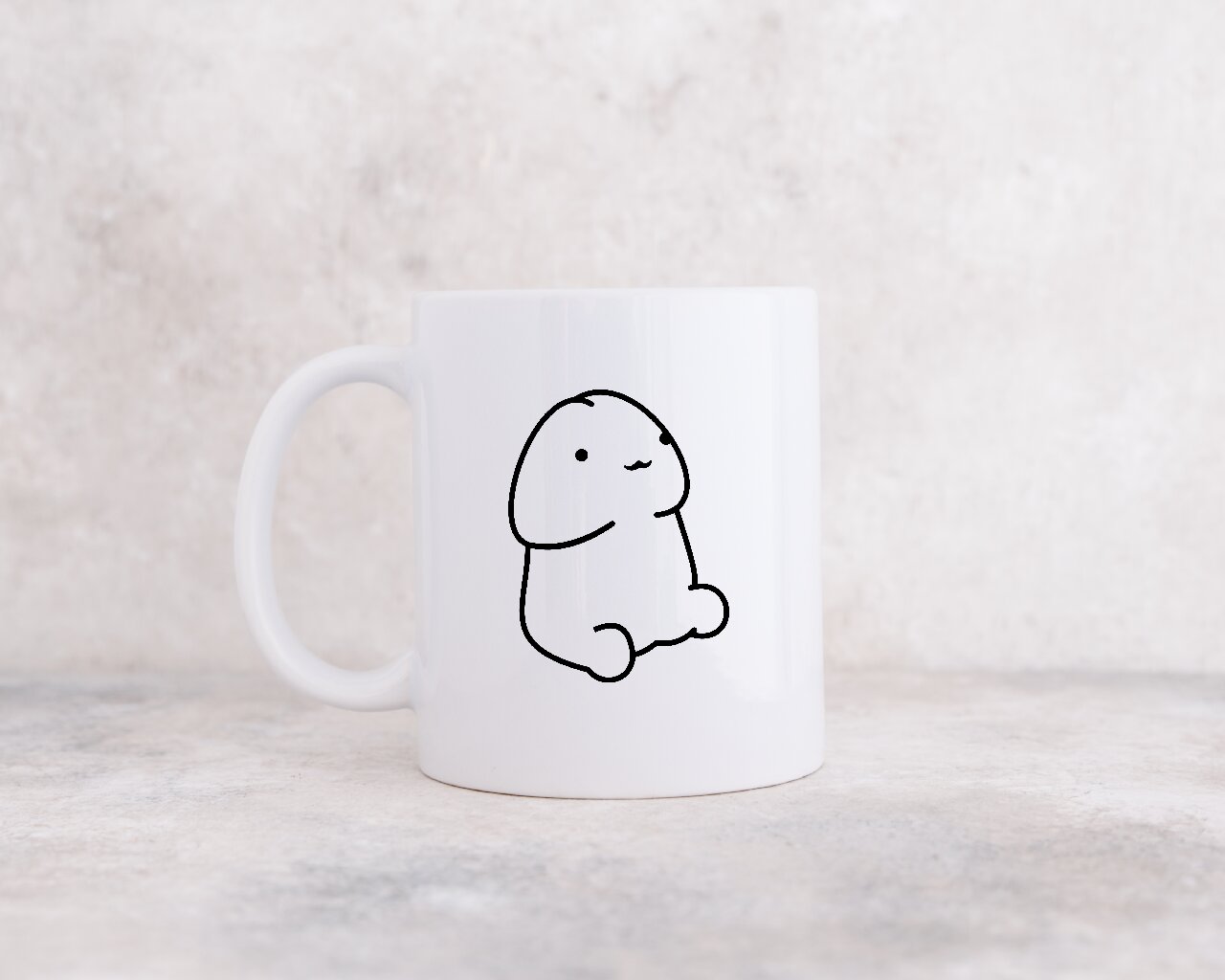 Dick Kid Outline - 15oz/425ml Coffee Mug