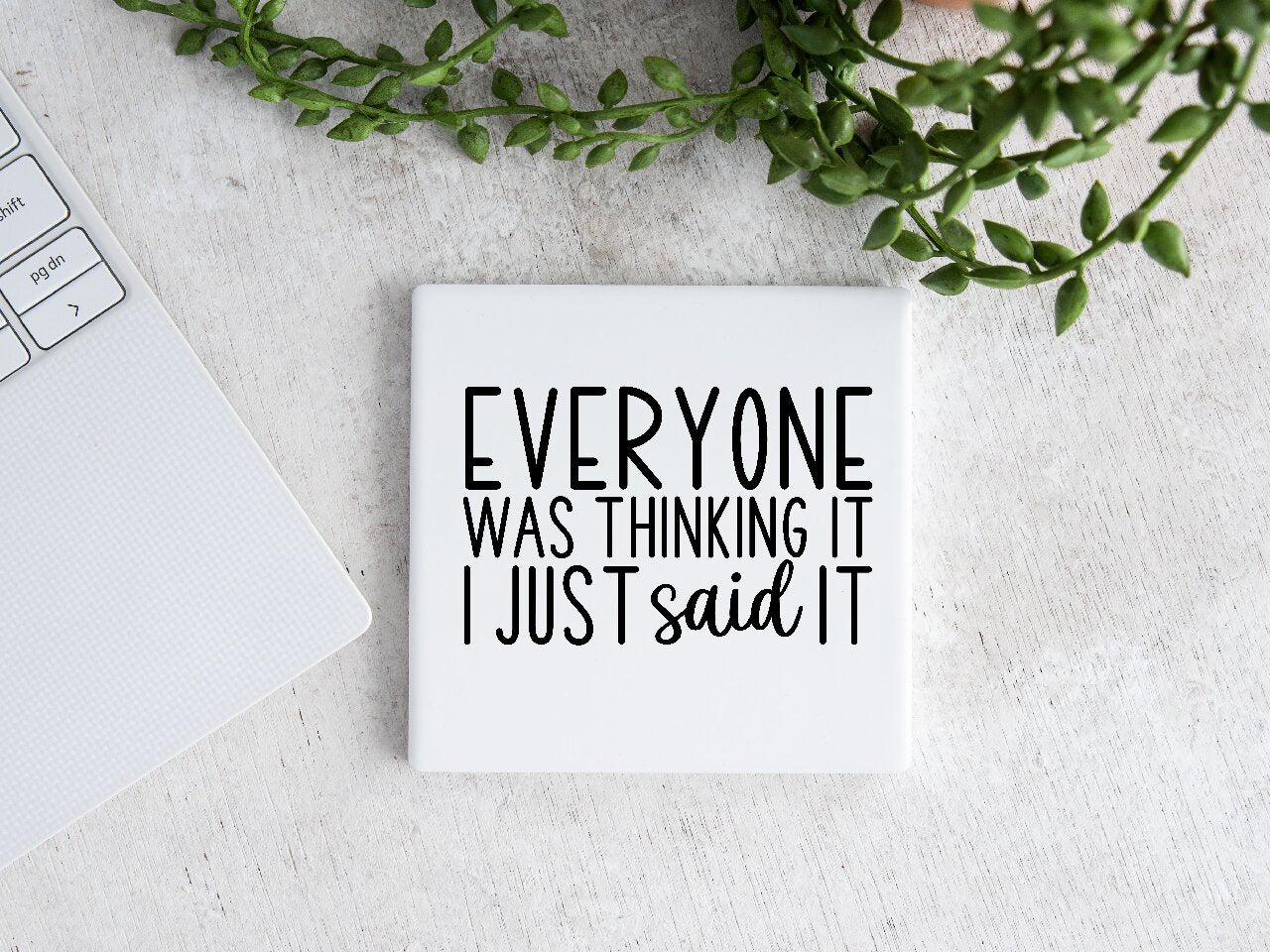 Everyone Was Thinking It, I Just Said It - Coaster