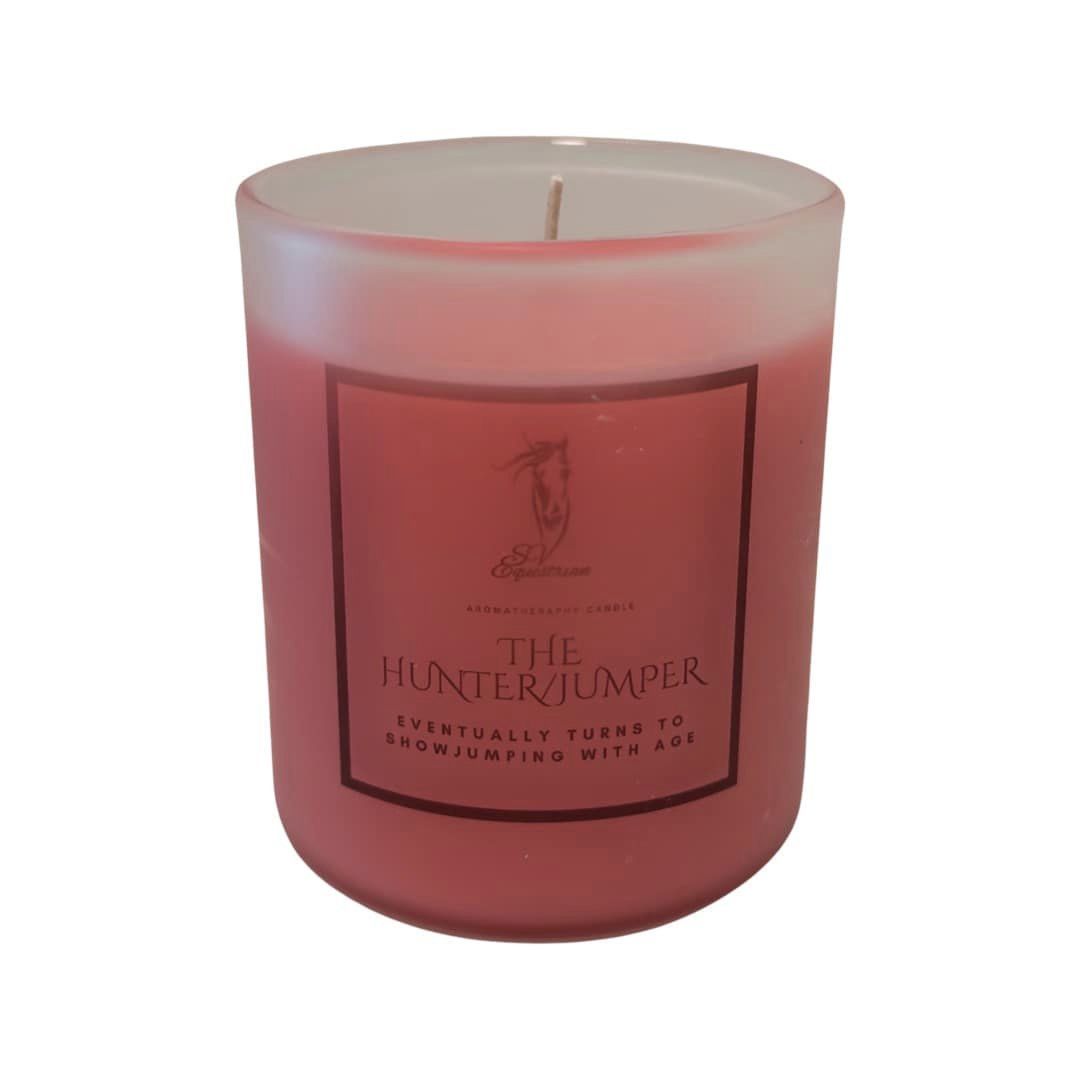 Hunter/Jumper: Eventually Turns to Showjumping With Age Wax Candle