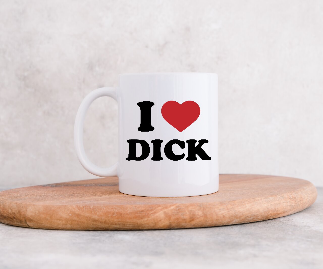 I Heart D*ck - 15oz/425ml Coffee Mug