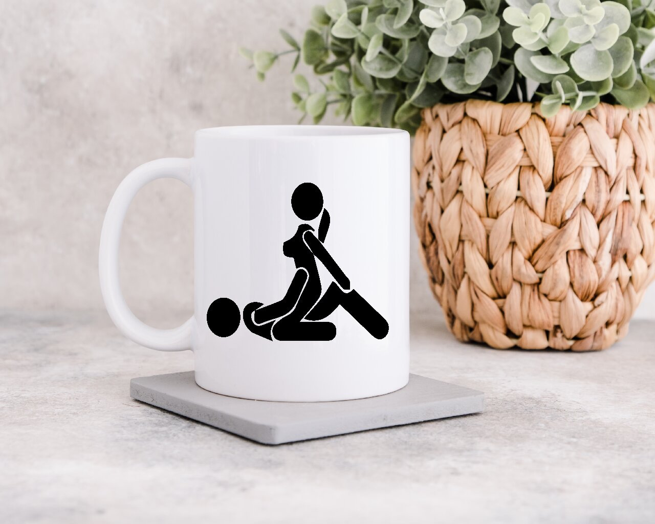 Kama Sutra Position 8 - 15oz/425ml Coffee Mug