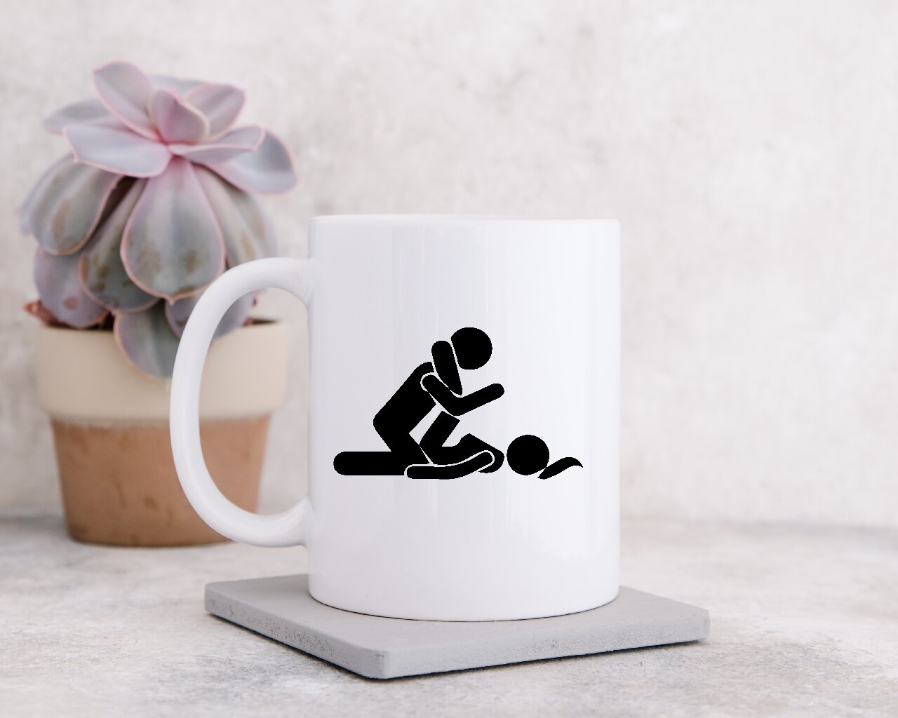 Kama Sutra Position 15 - 15oz/425ml Coffee Mug