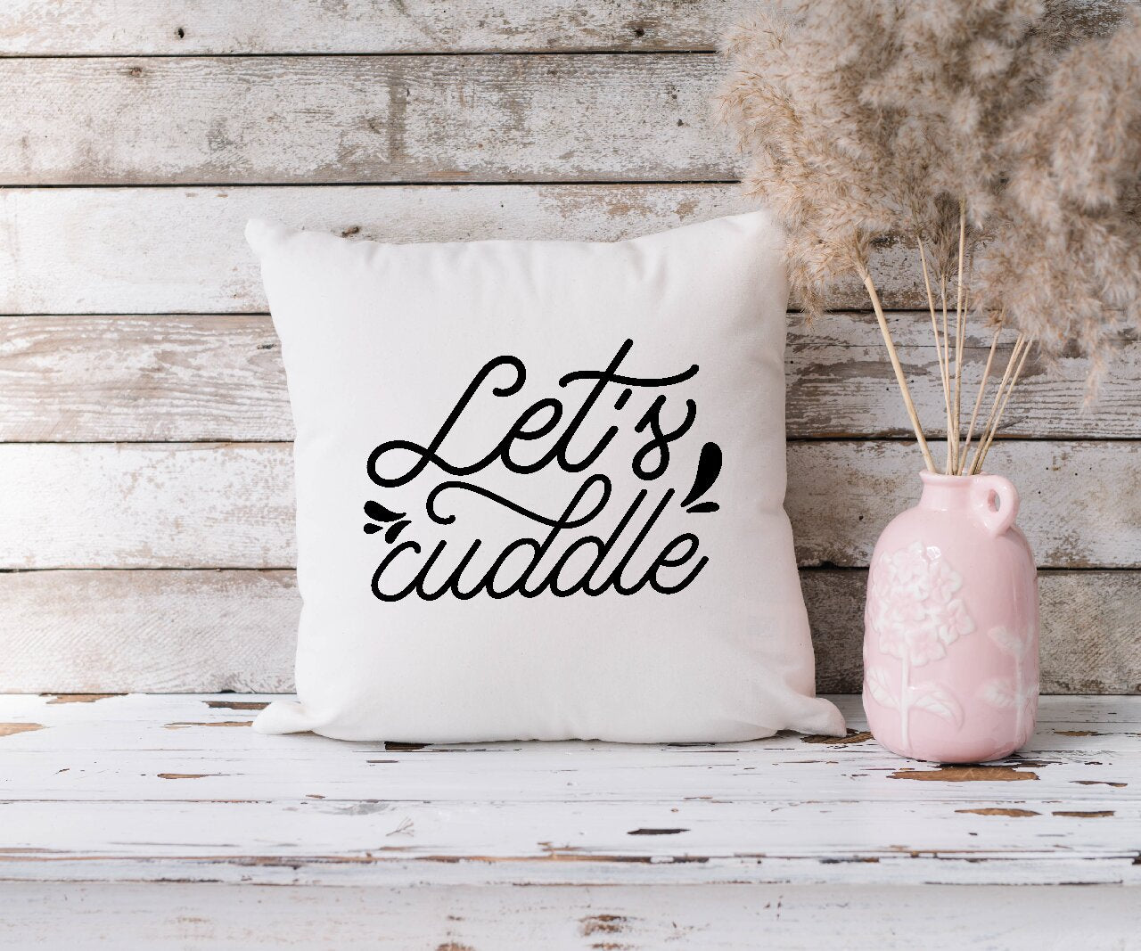 Let's Cuddle Design 2 - Cushion Cover