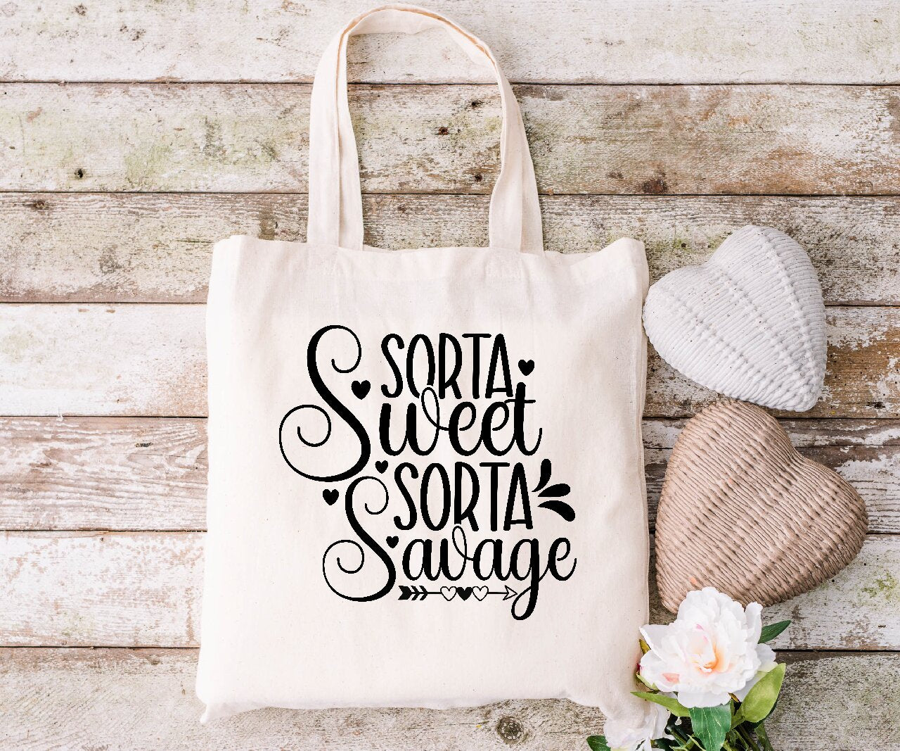 Sorta Sweet, Sorta Savage - Tote Bag