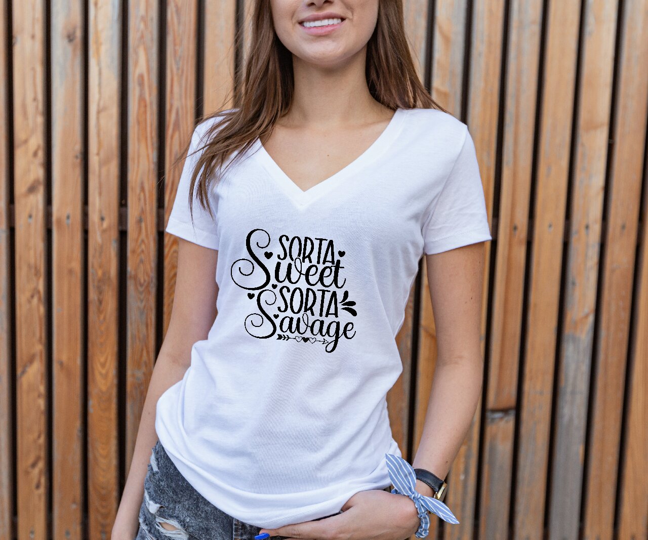 Sorta Sweet, Sorta Savage- T-Shirt