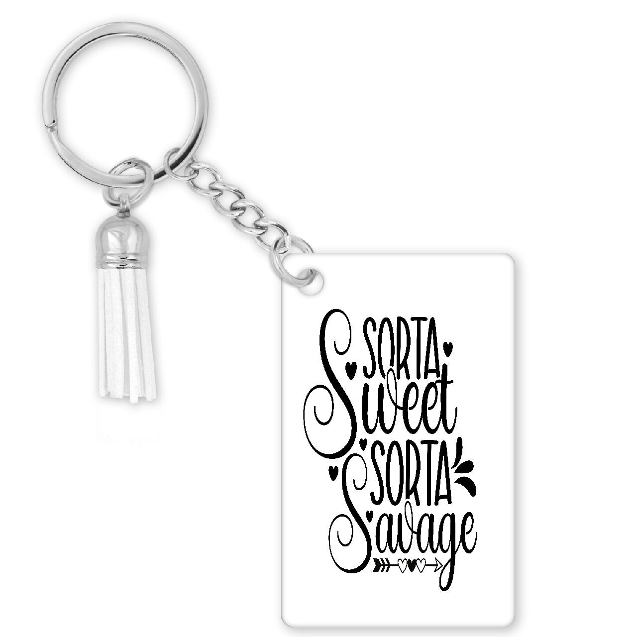 Sorta Sweet, Sorta Savage - Keychain