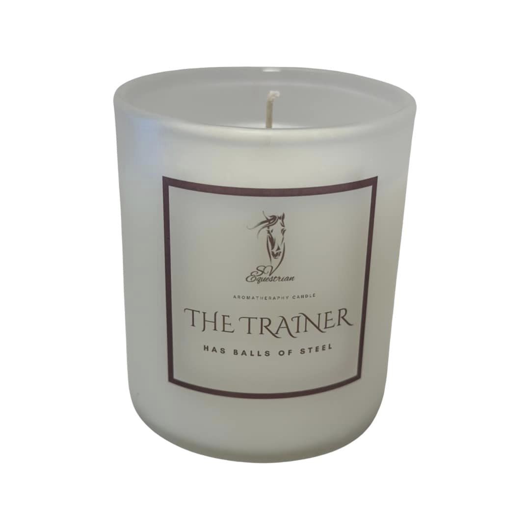 The Trainer: Has Balls Of Steel Wax Candle