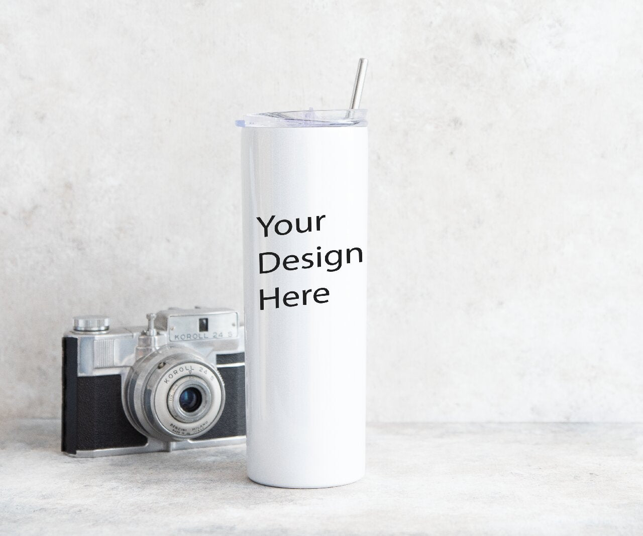 20oz Personalized Skinny Tumbler - Sublimation