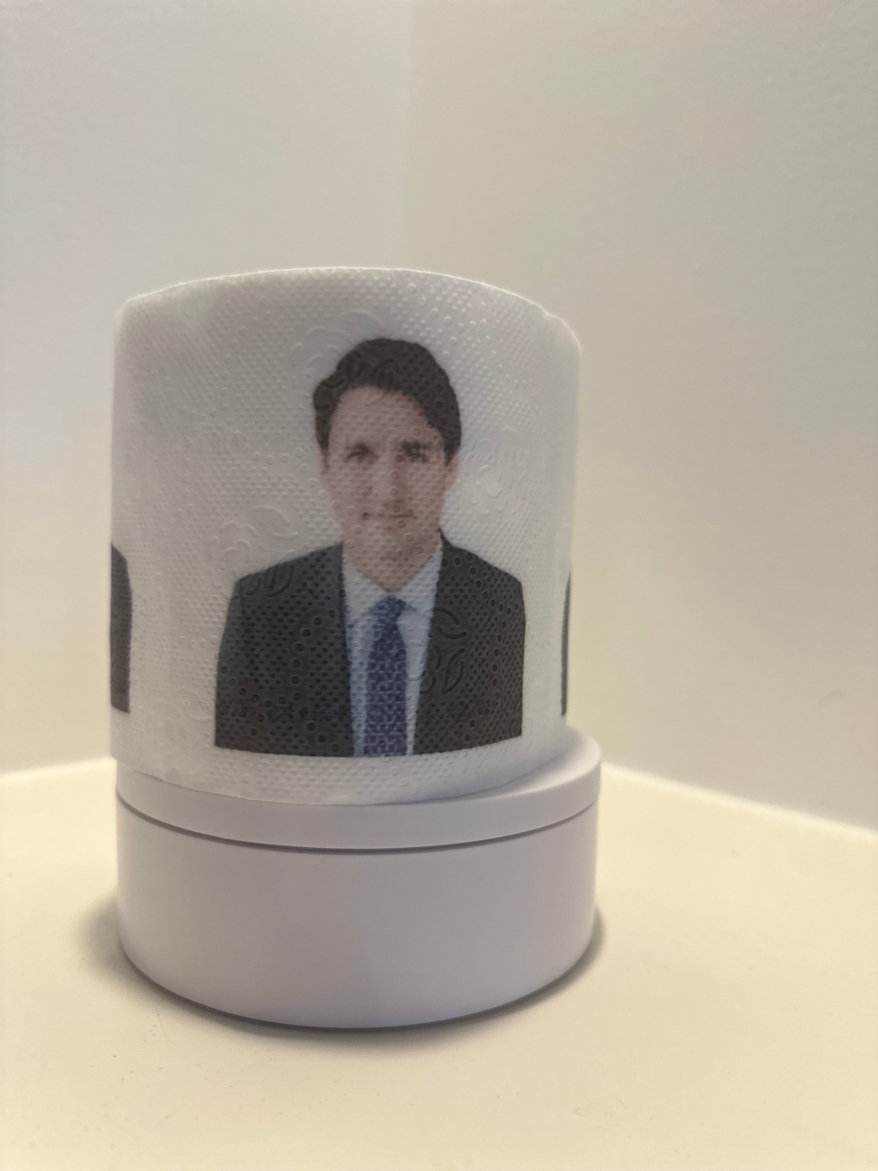 JUSTIN TRUDEAU DESIGN 2 TOILET PAPER