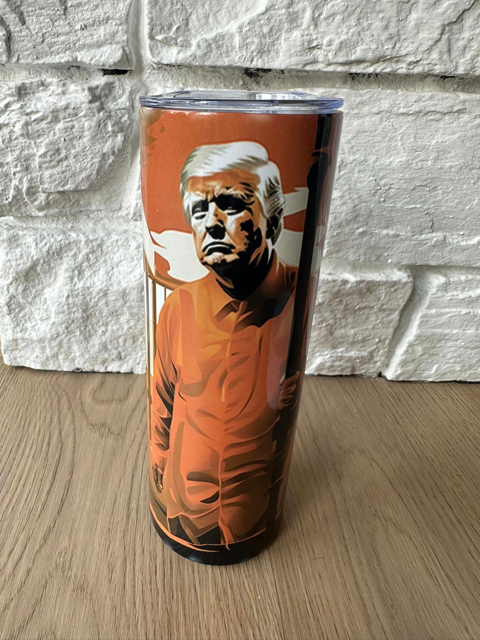 Trump Behind Bars - 20oz Skinny Tumbler