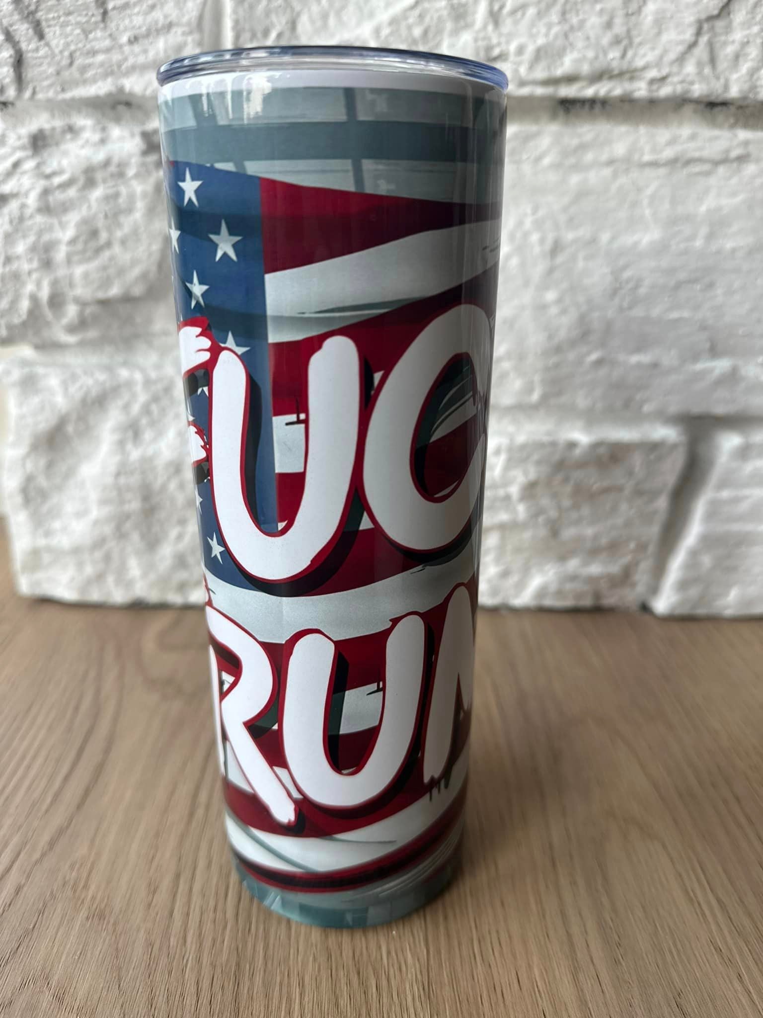 FUCK TRUMP - 20oz Skinny Tumbler