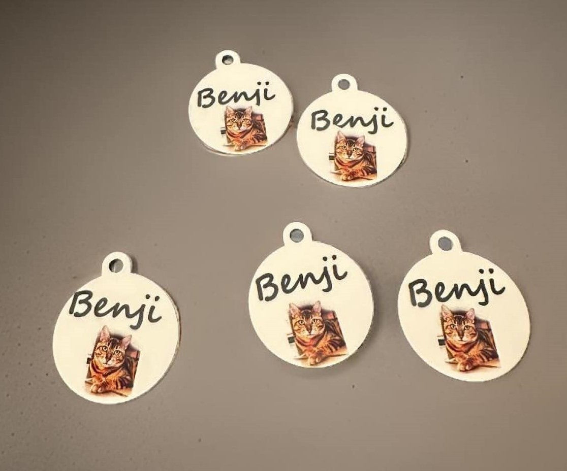 Personalized Photo Pet Tags