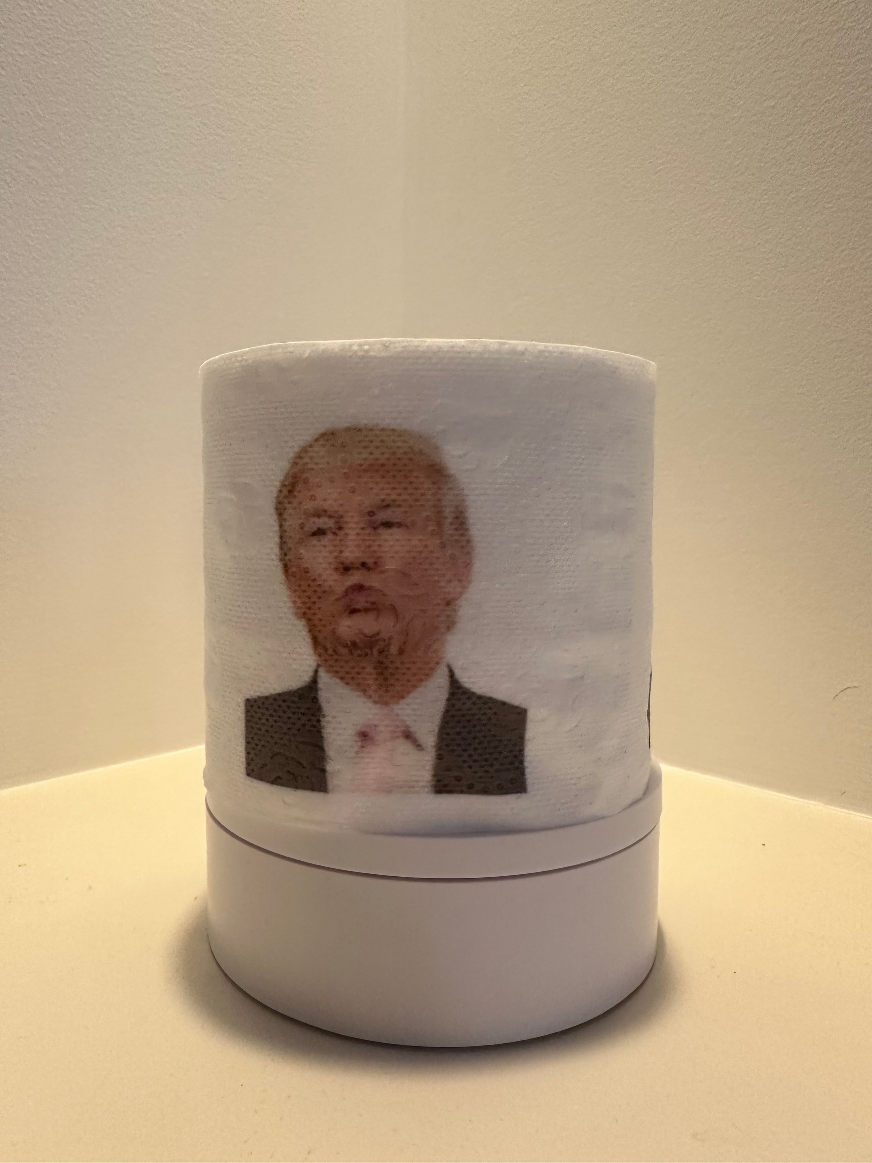 DONALD TRUMP DESIGN 1 TOILET PAPER