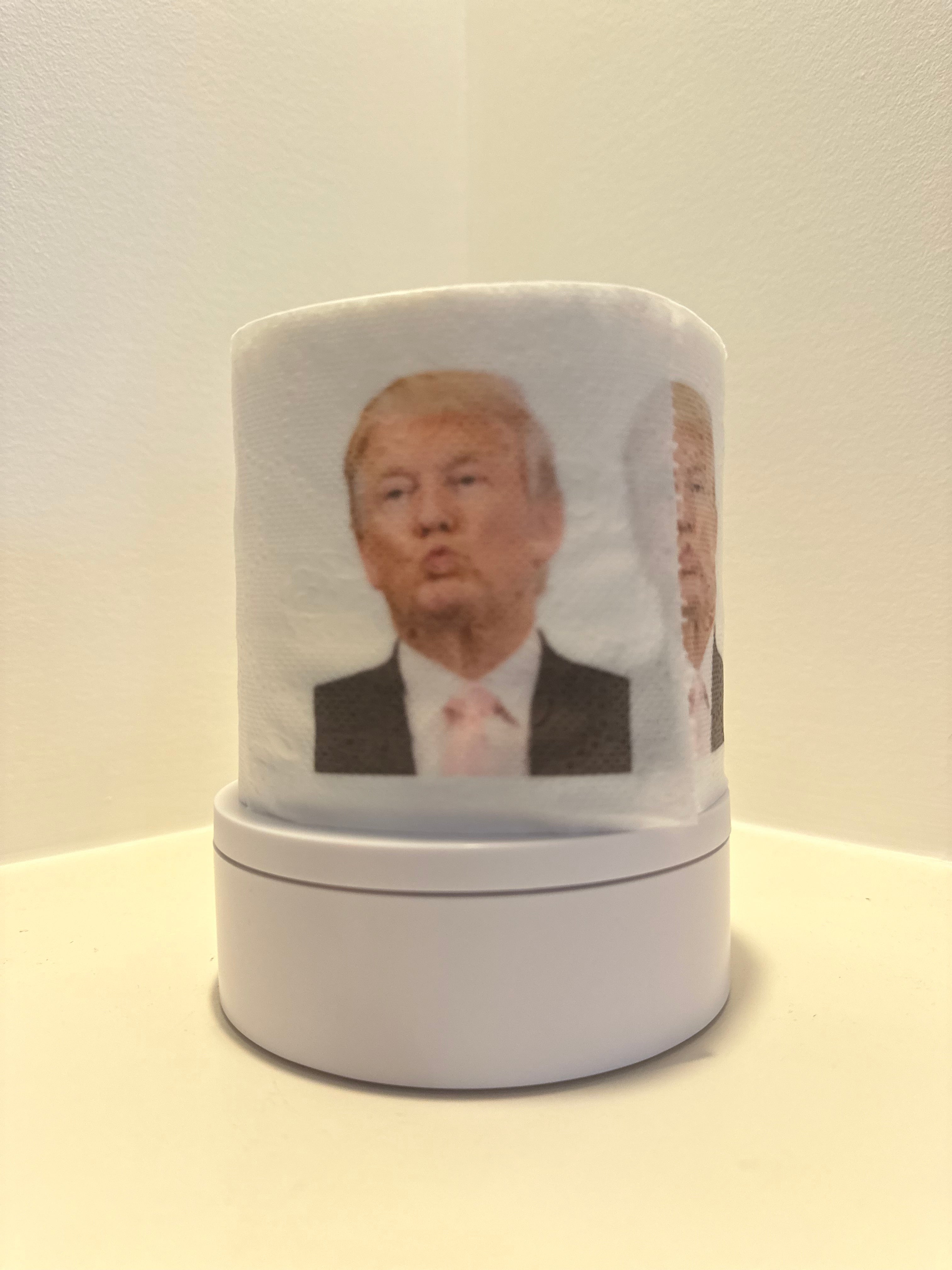 DONALD TRUMP DESIGN 1 TOILET PAPER