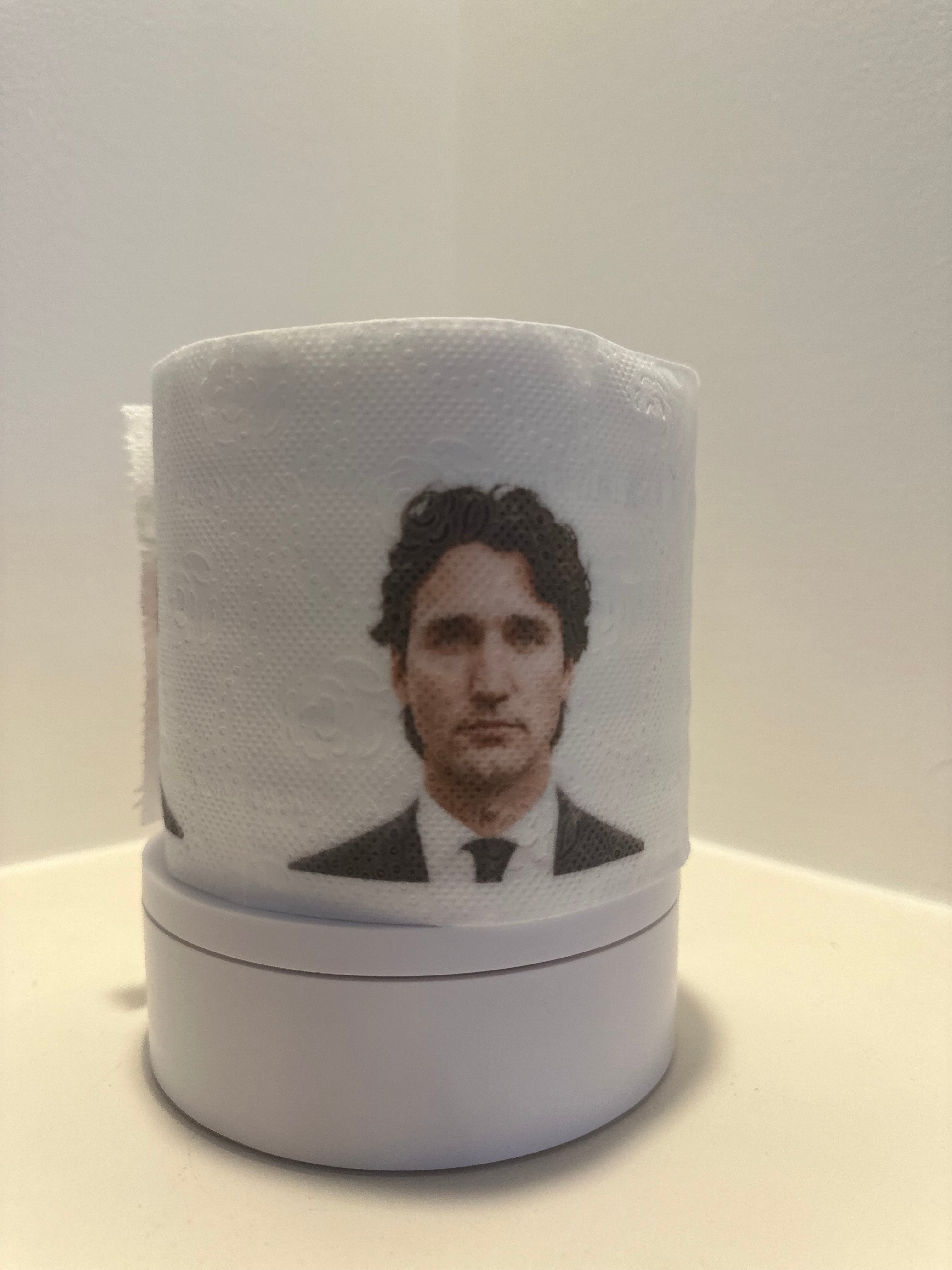 JUSTIN TRUDEAU DESIGN 1 TOILET PAPER