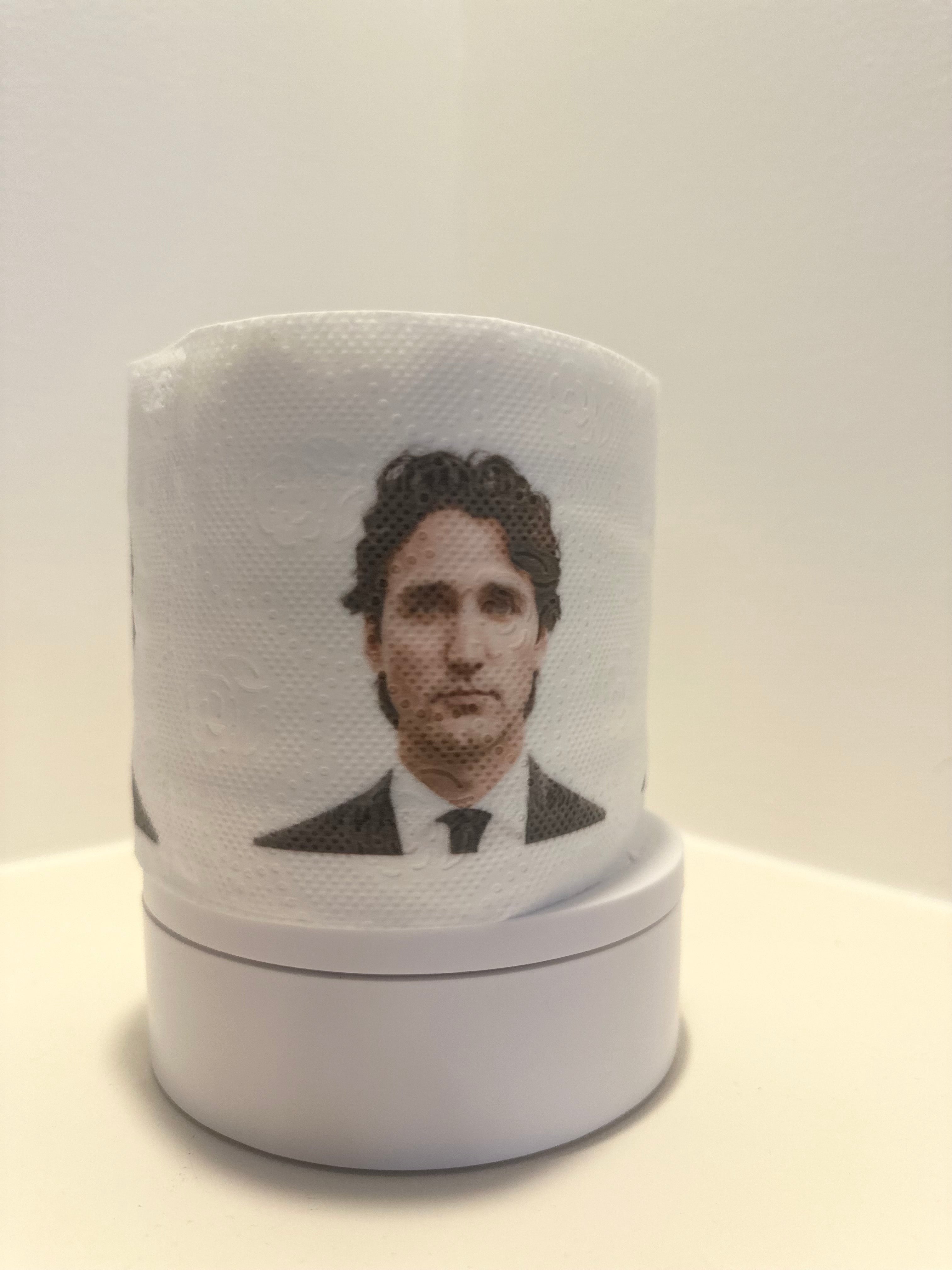 JUSTIN TRUDEAU DESIGN 1 TOILET PAPER