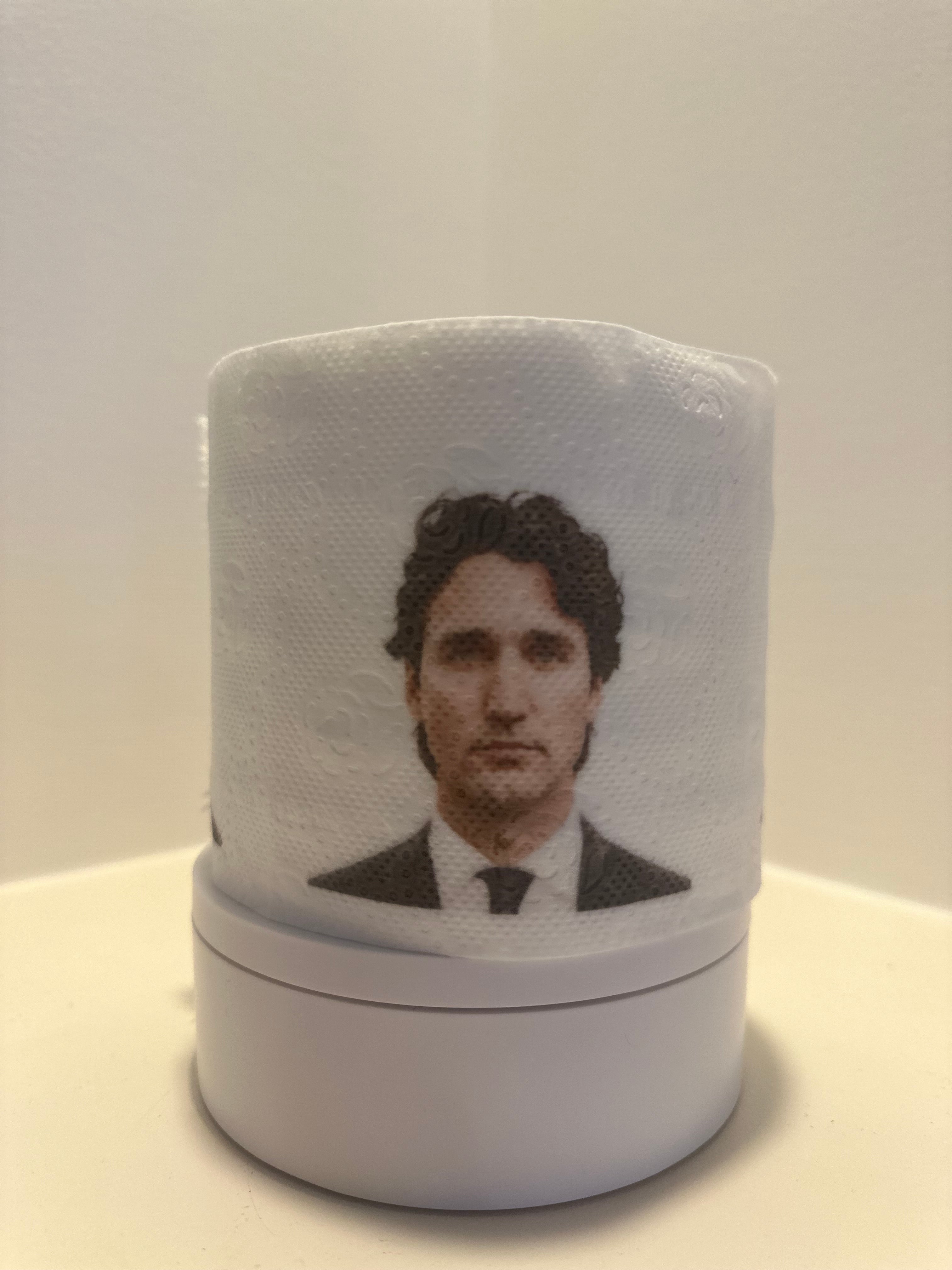 JUSTIN TRUDEAU DESIGN 1 TOILET PAPER