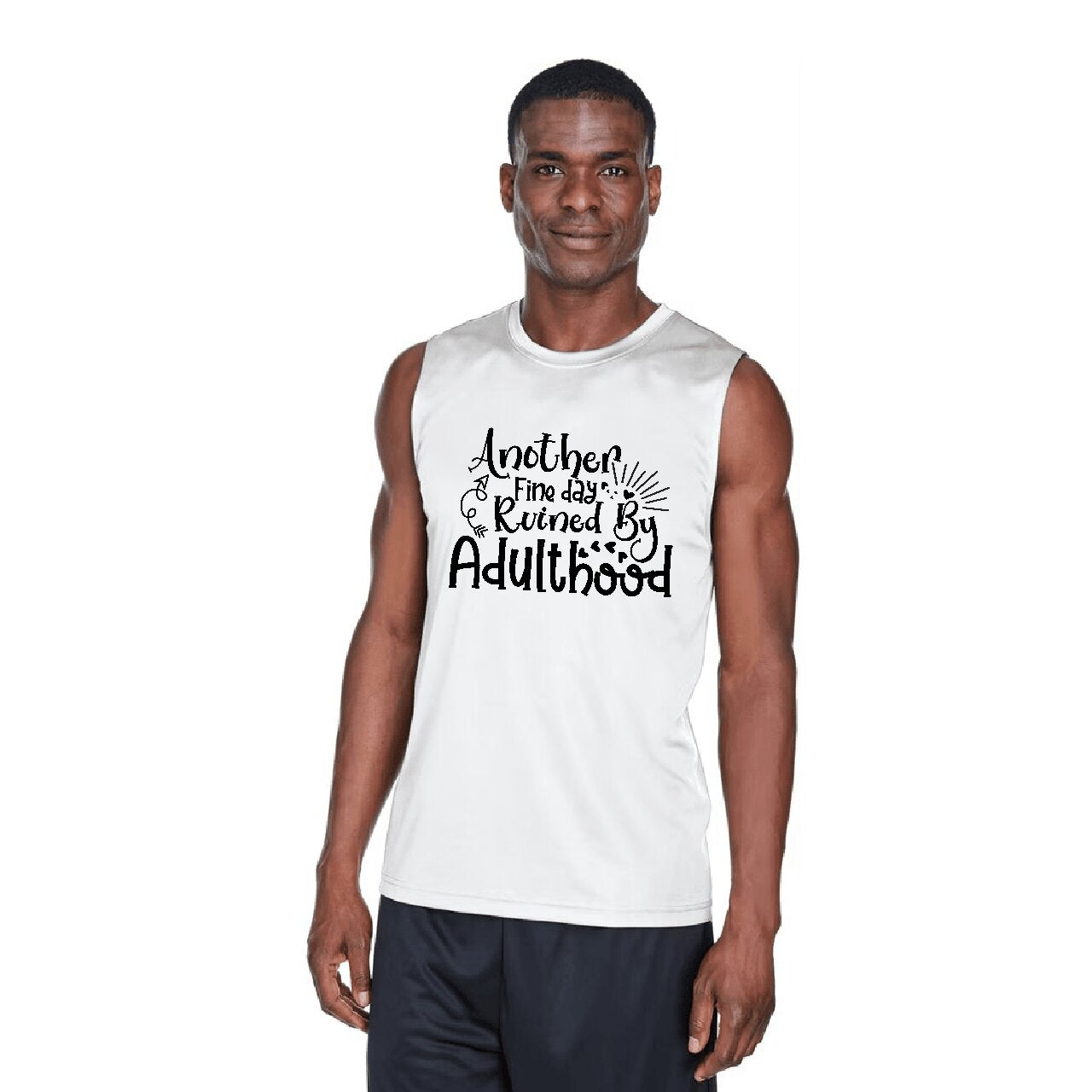 Another Fine Day Ruined By Adulthood - Tank Top