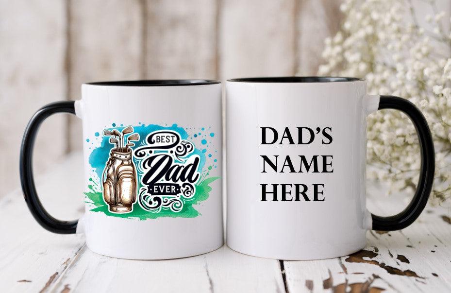 Best Dad Ever (GOLF) - 15oz Coffee Mug