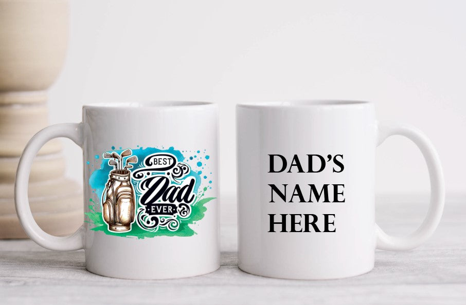 Best Dad Ever (GOLF) - 15oz Coffee Mug