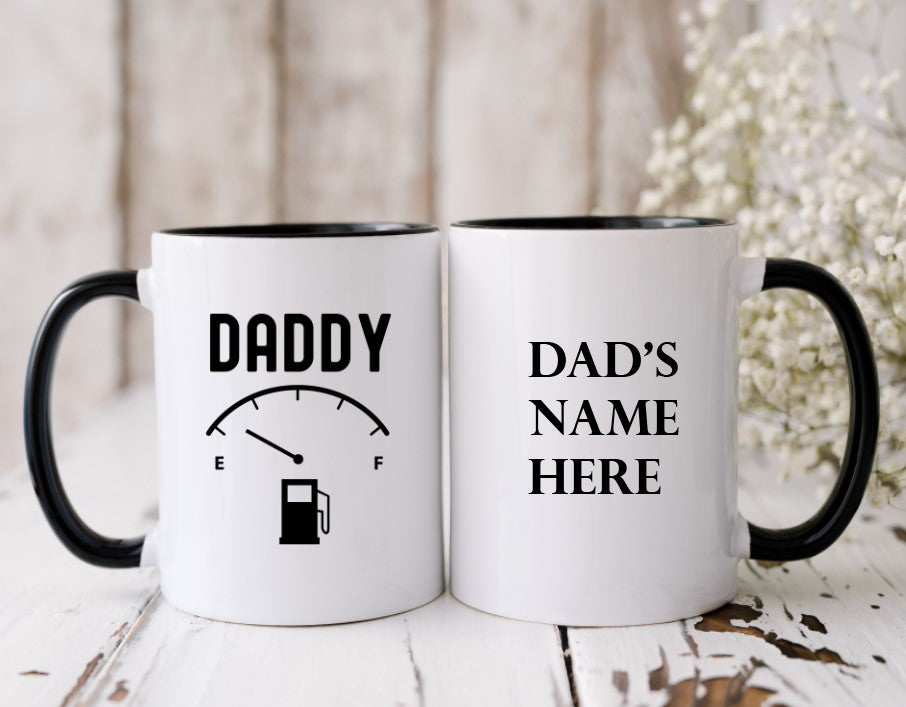 Daddy Running On Empty - 15oz Coffee Mug