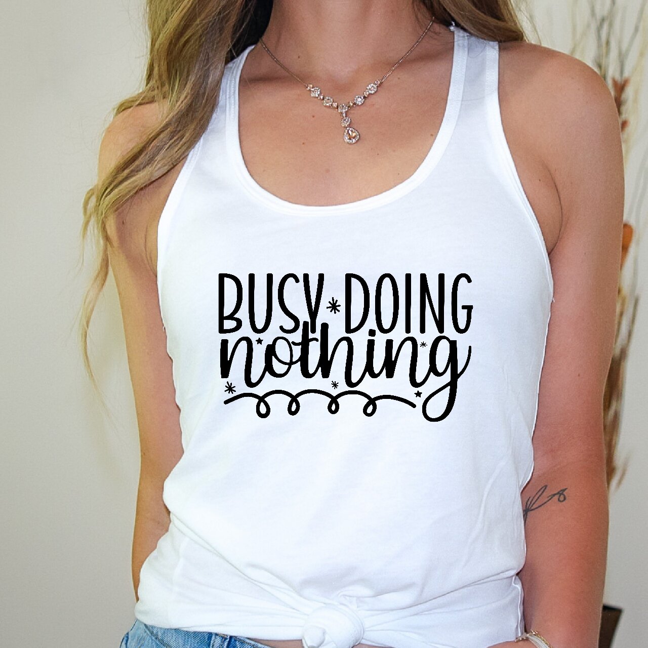 Busy Doing Nothing - Tank Top