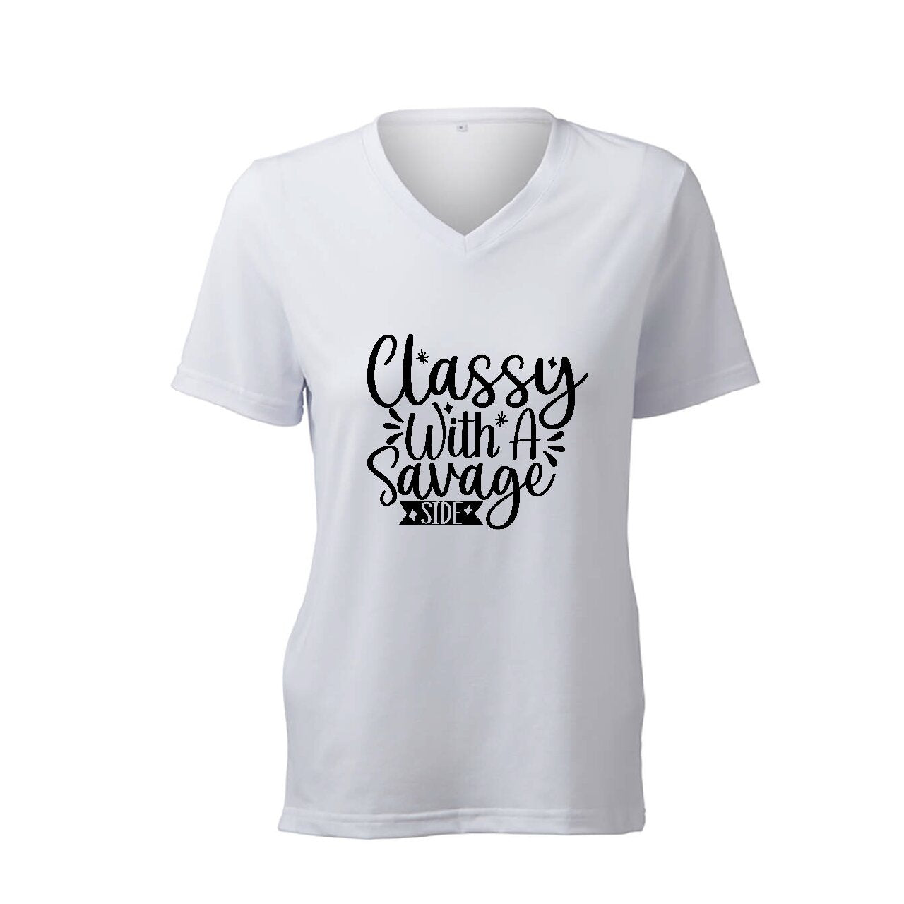 Classy With A Savage Side - T-Shirt