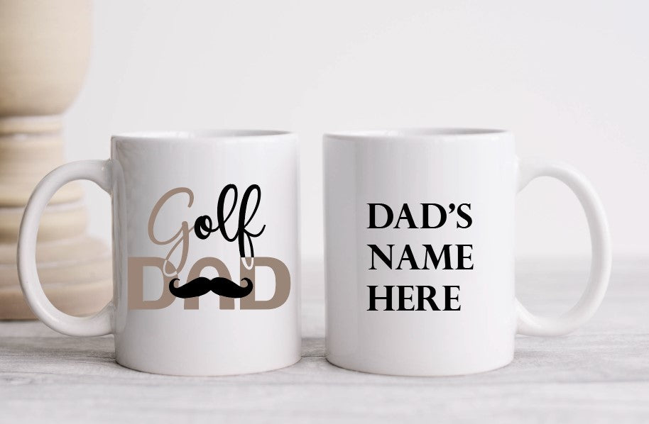 Golf Dad Design 1 - 15oz Coffee Mug