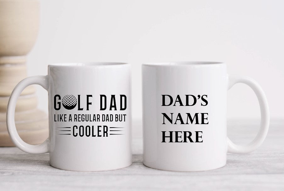 Golf Dad Like a Regular Dad But Cooler - 15oz Coffee Mug