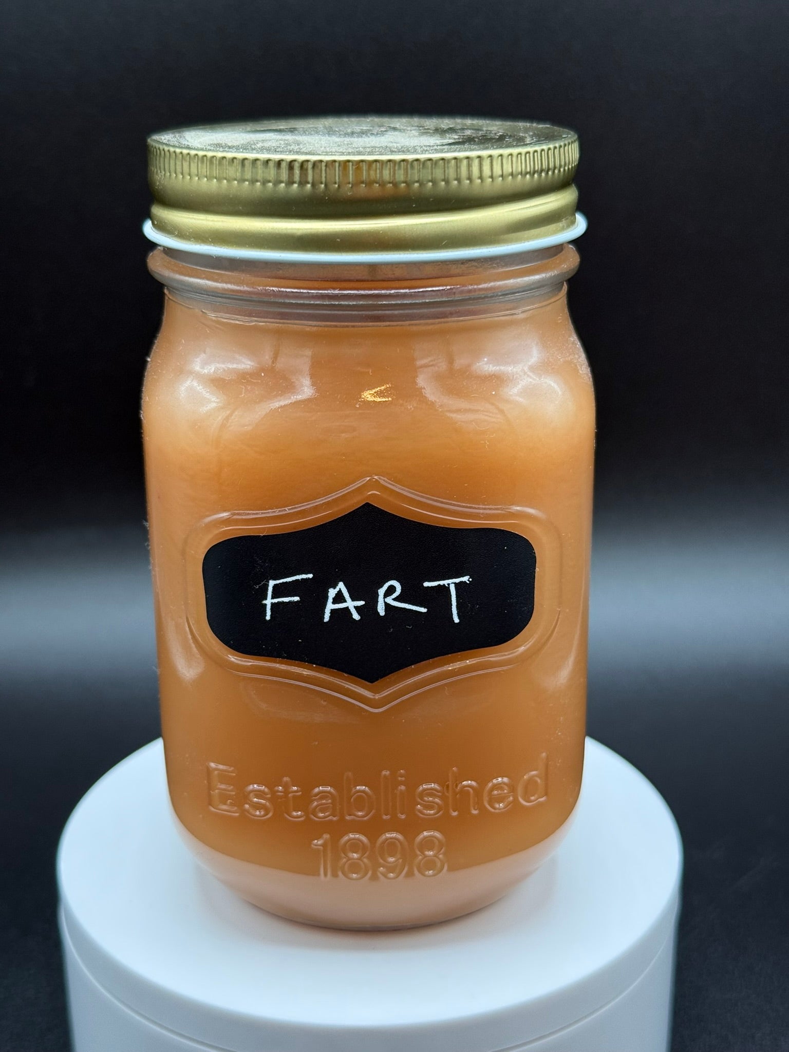 FART IN A JAR WAX CANDLE