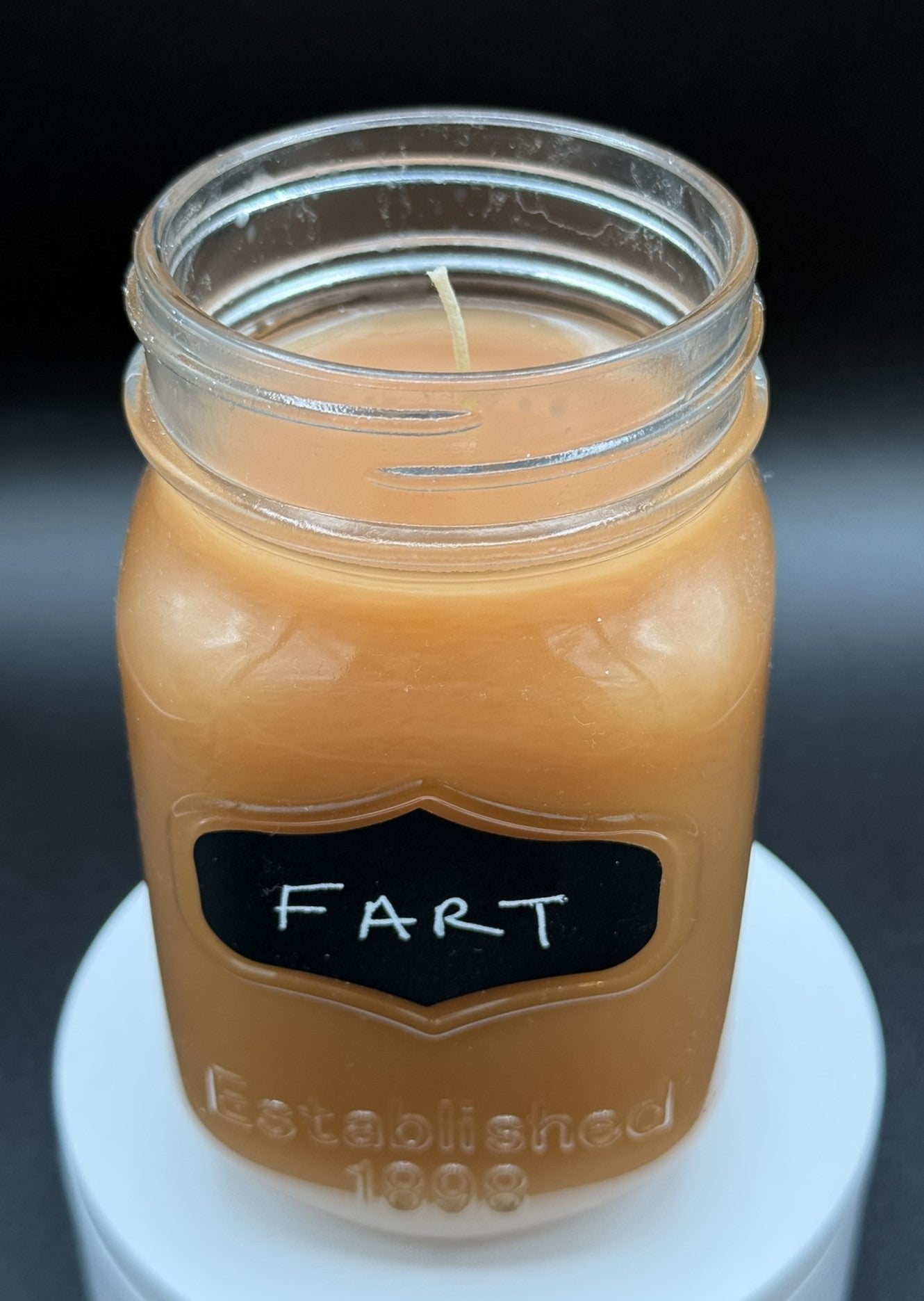 FART IN A JAR WAX CANDLE